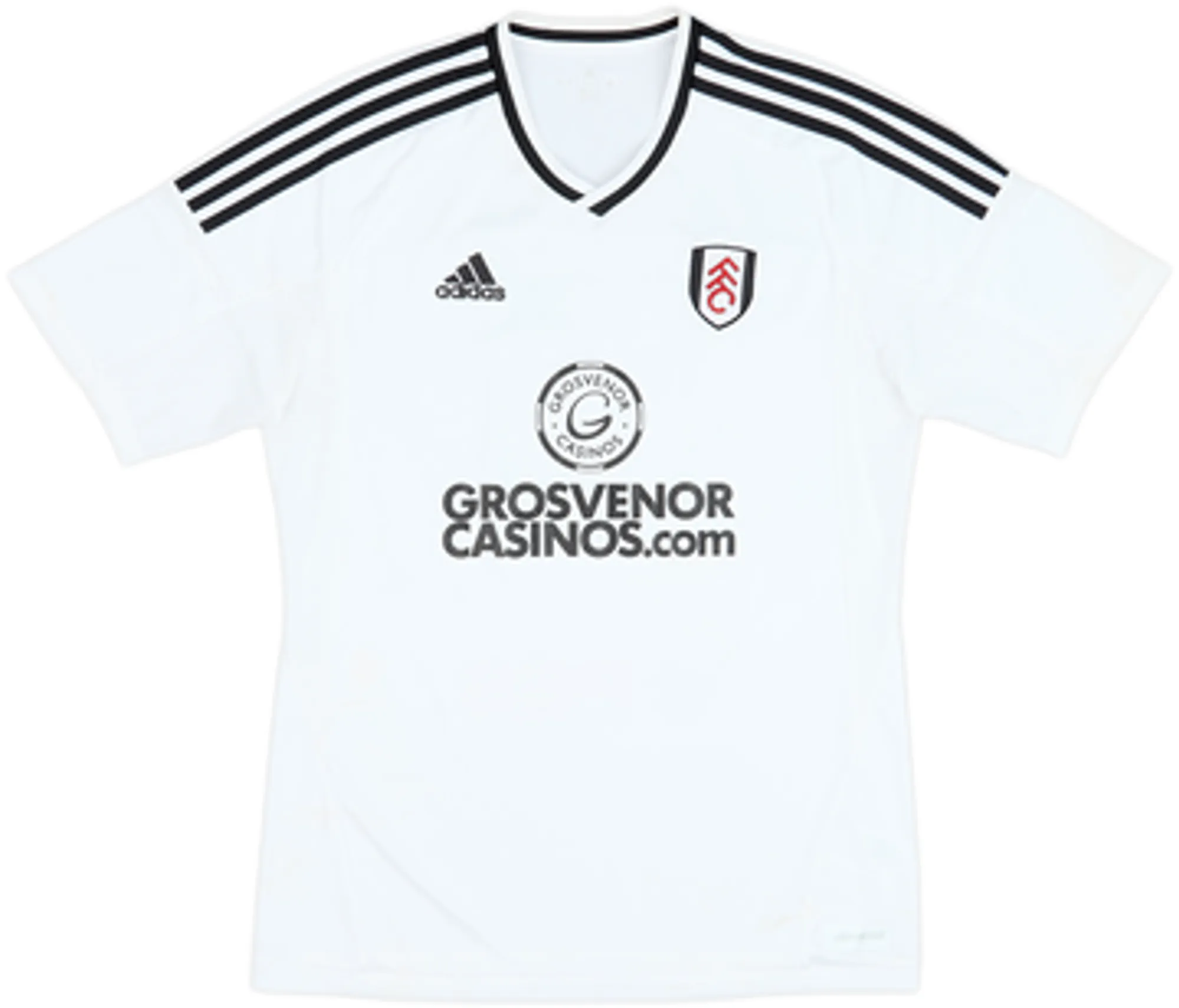 2017-18 Fulham Home Shirt Johansen #8 - 6/10 - (M)