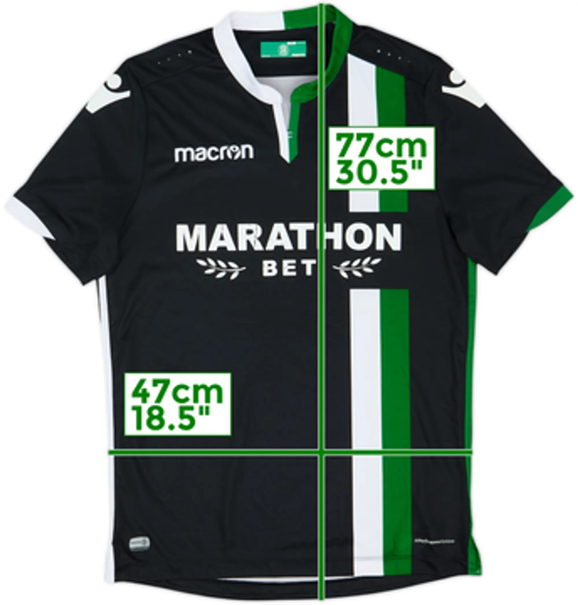 2017-18 Hibernian Away Shirt - 5/10 - (M)