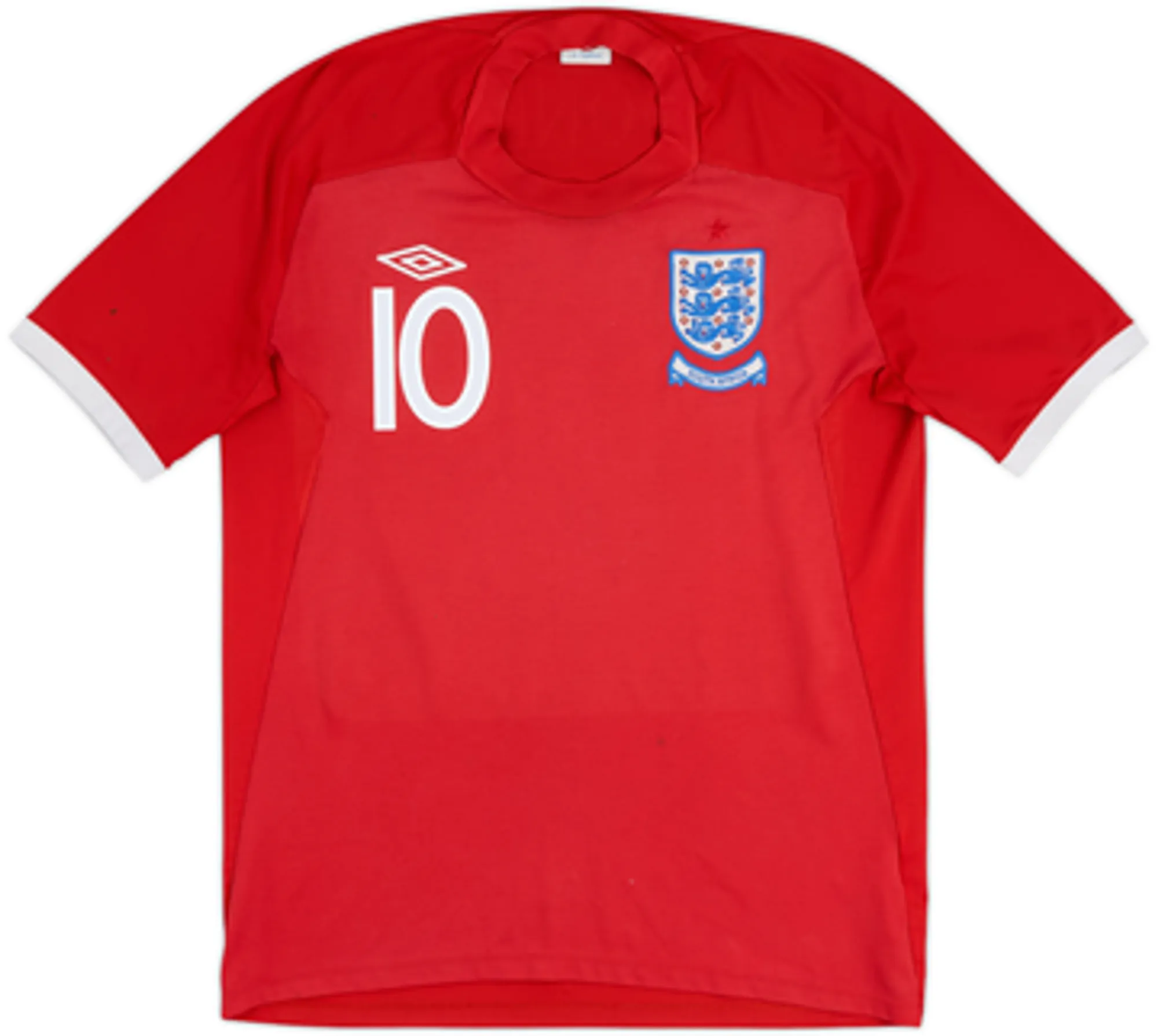 2010-11 England 'South Africa' Away Shirt Rooney #10 - 6/10 - (M)