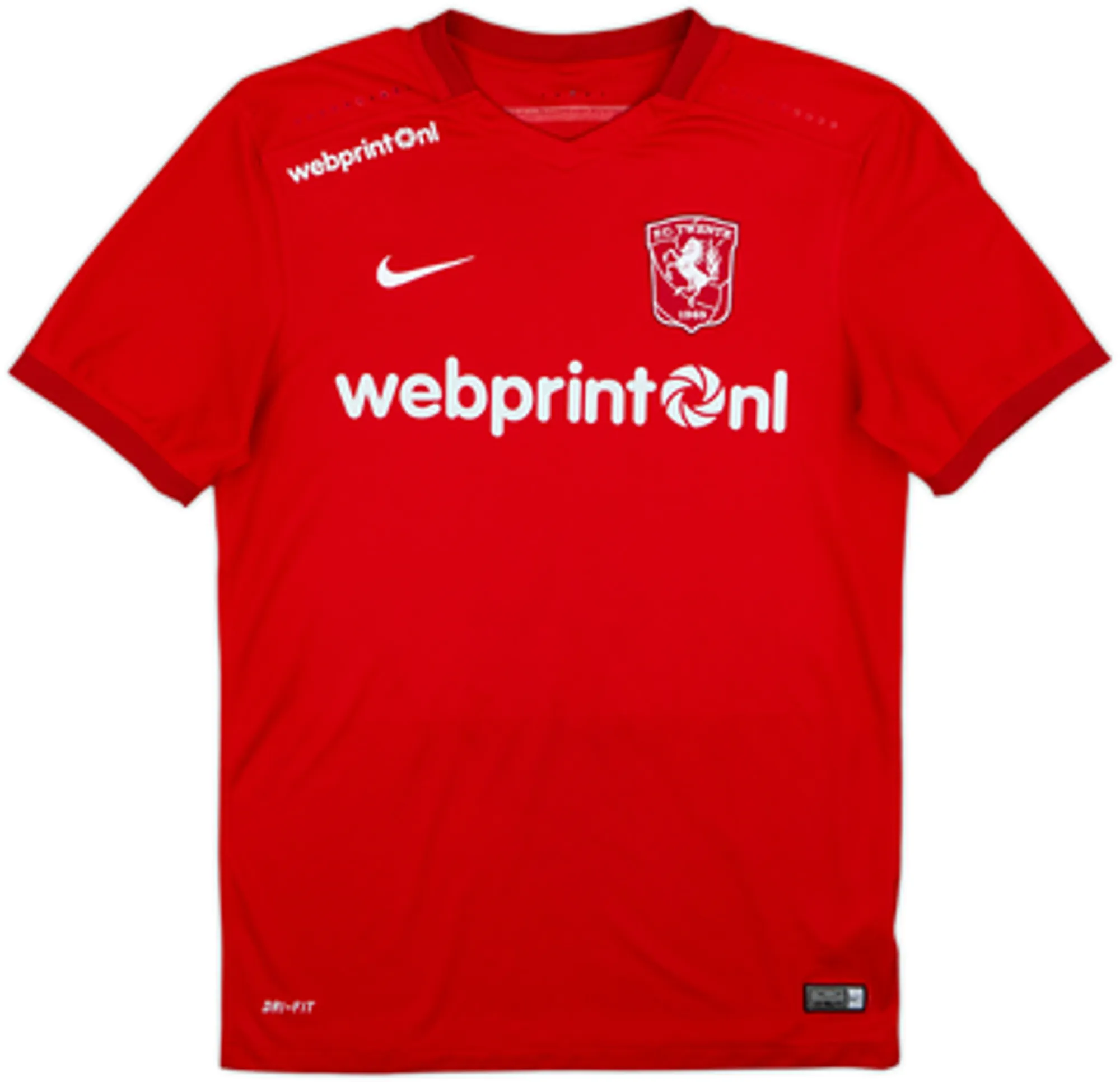 2015-16 FC Twente Home Shirt Kuipers #9 - 6/10 - (S)