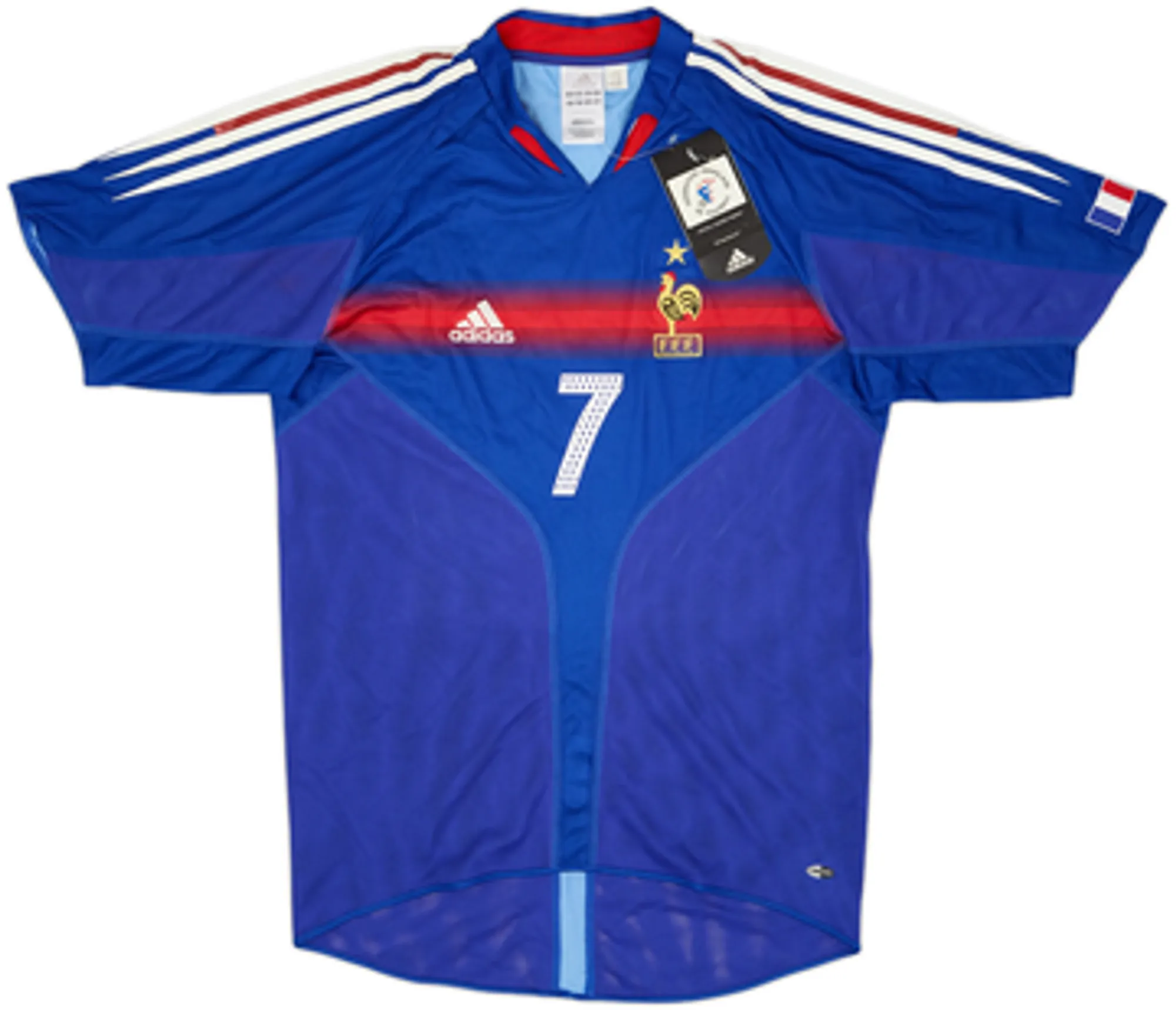 2004-06 France Home Shirt Pires #7 (S)