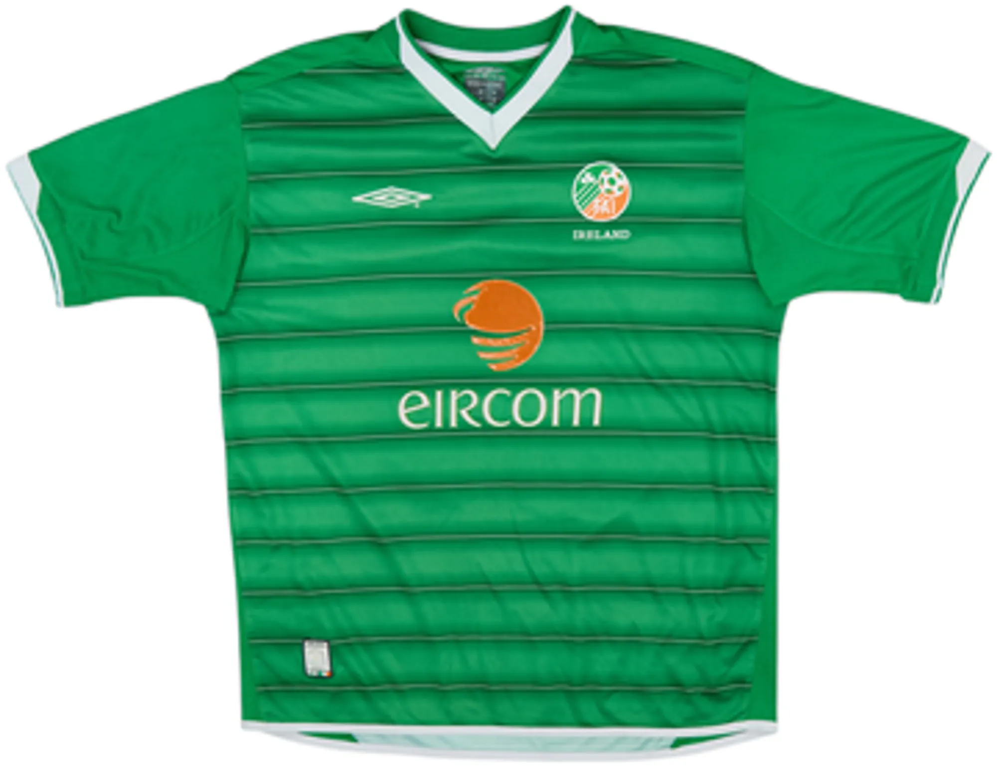 2003-04 Ireland Home Shirt R.Keane #10 - 7/10 - (L)