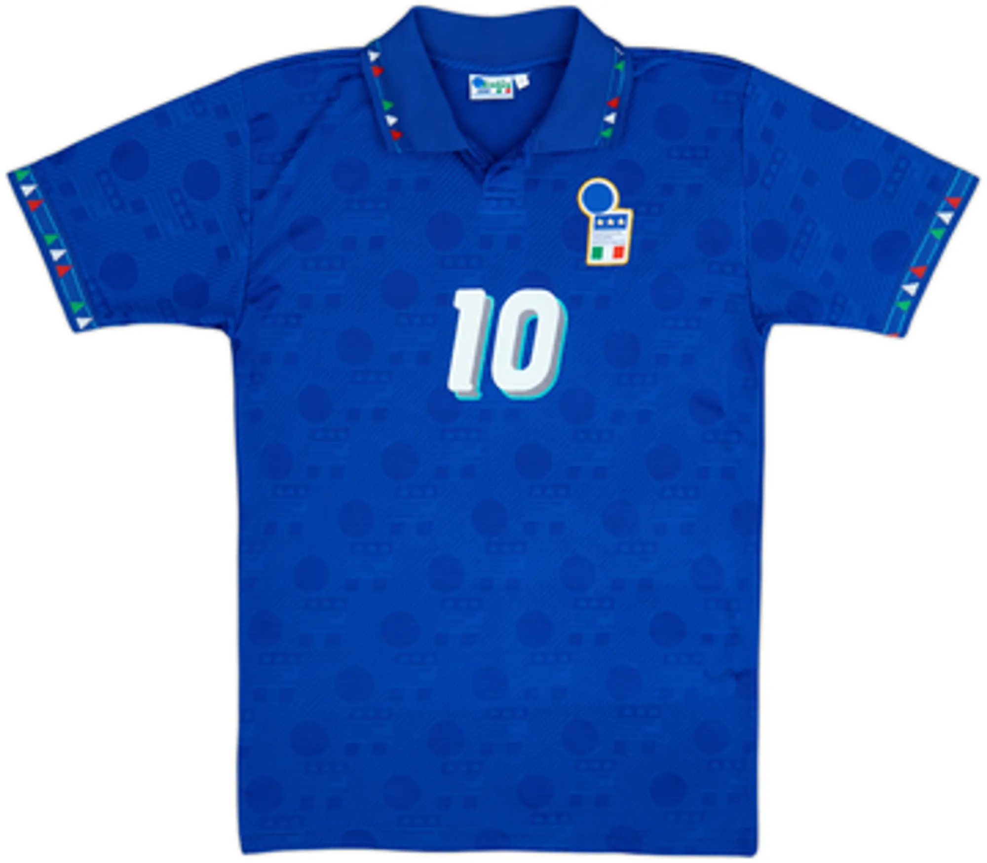 1994 Italy Home Shirt Baggio #10 - 8/10 - (M)