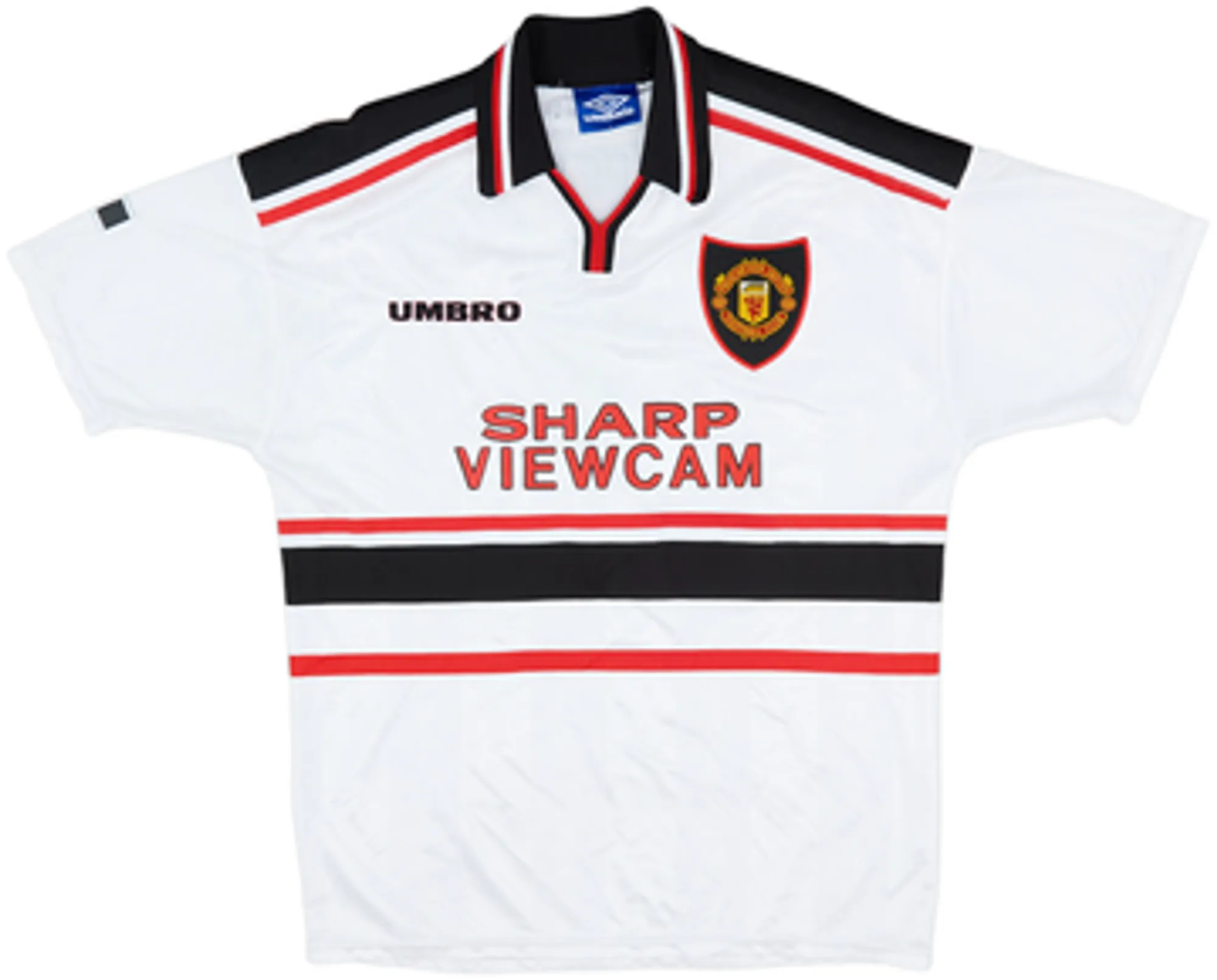 1997-99 Manchester United Away Shirt Beckham #7 - 6/10 - (L)