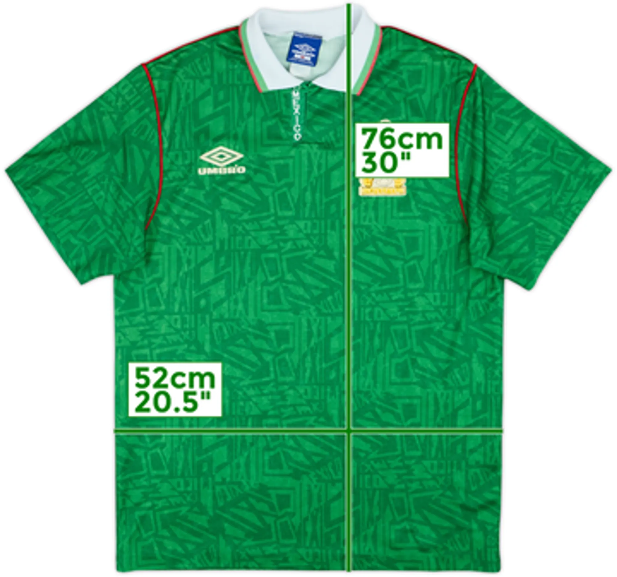 1994-95 Mexico Home Shirt - 6/10 - (M)