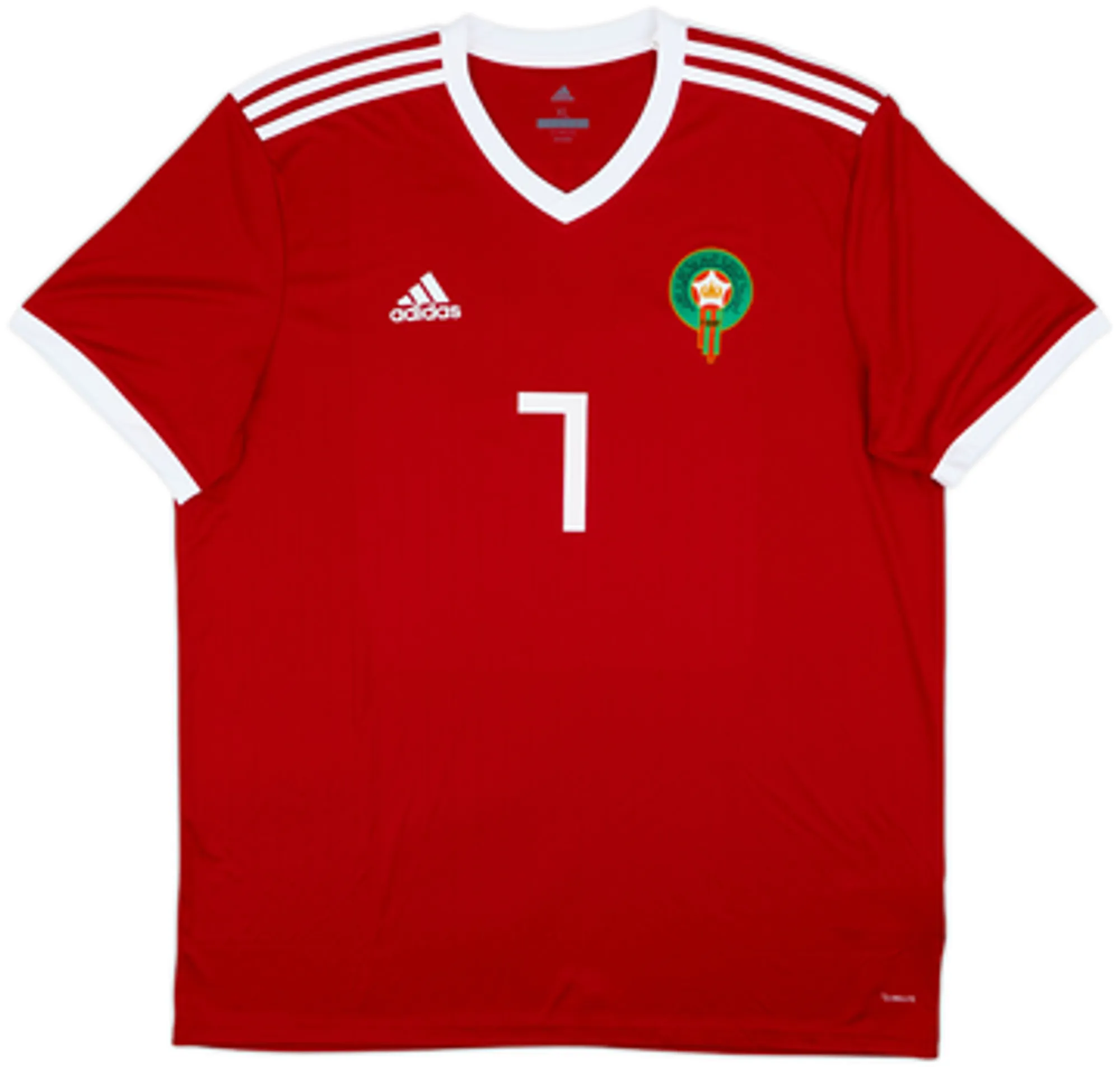 2018-19 Morocco Home Shirt Ziyech #7 - 9/10 - (XL)