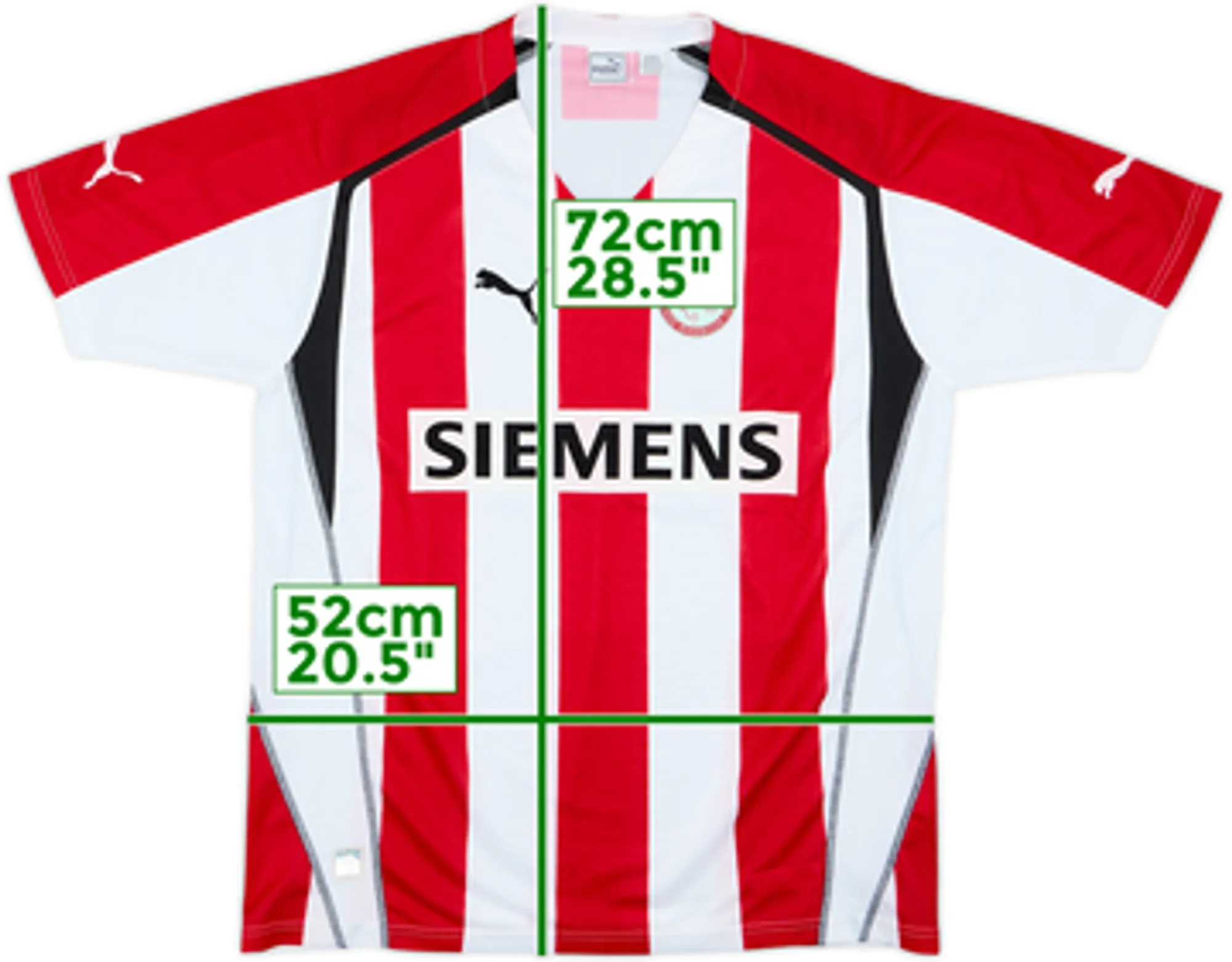 2005-06 Olympiakos Home Shirt - 6/10 - (M)