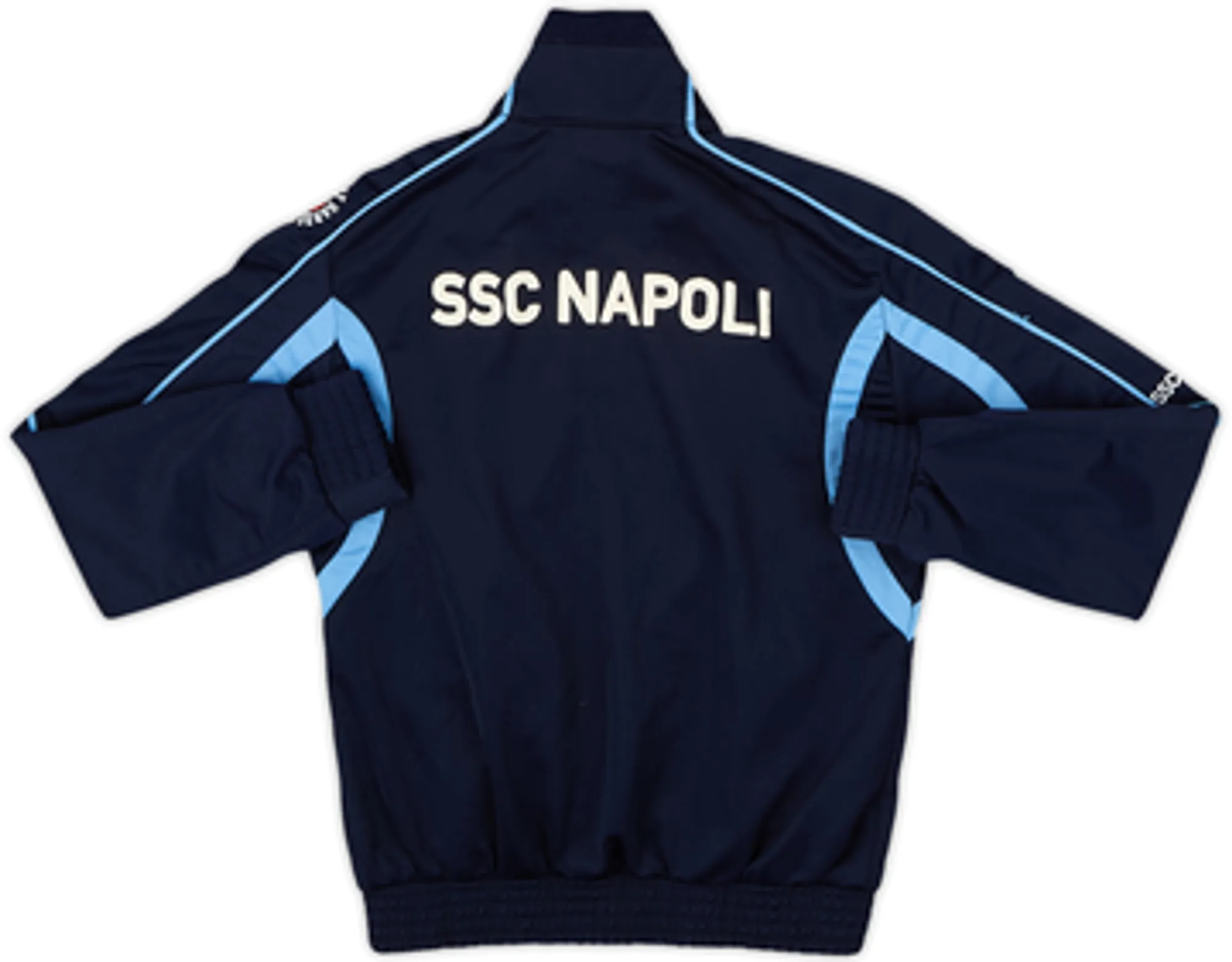 2010-11 Napoli Macron Track Jacket - 7/10 - (5-6 Years)