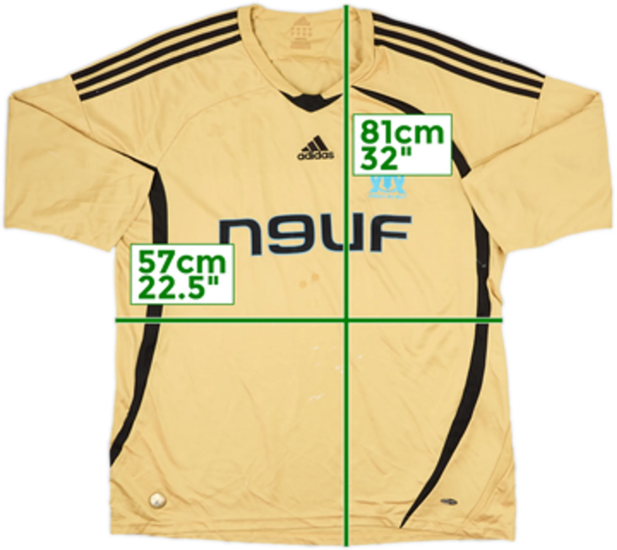 2008-09 Olympique Marseille Third Shirt - 3/10 - (XL)