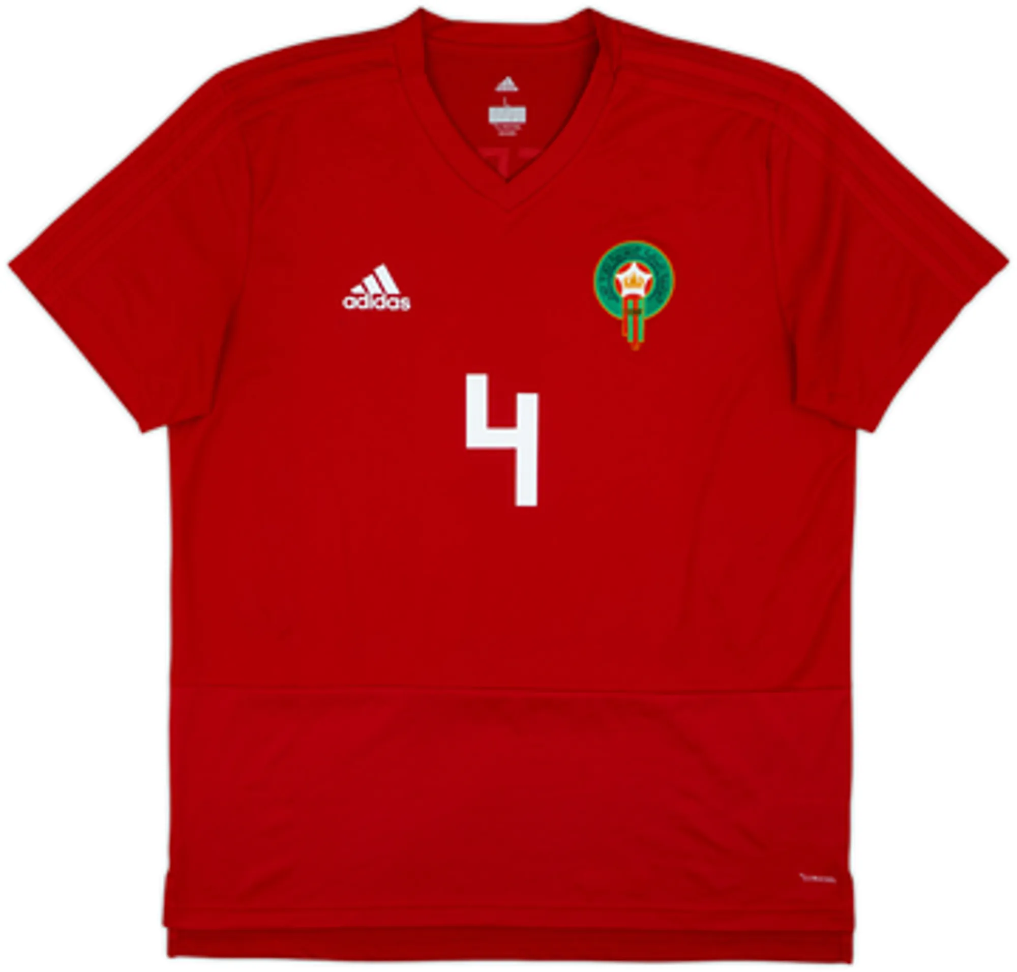 2018-19 Morocco adidas Training Shirt Da Costa #4 - 9/10 - (L)