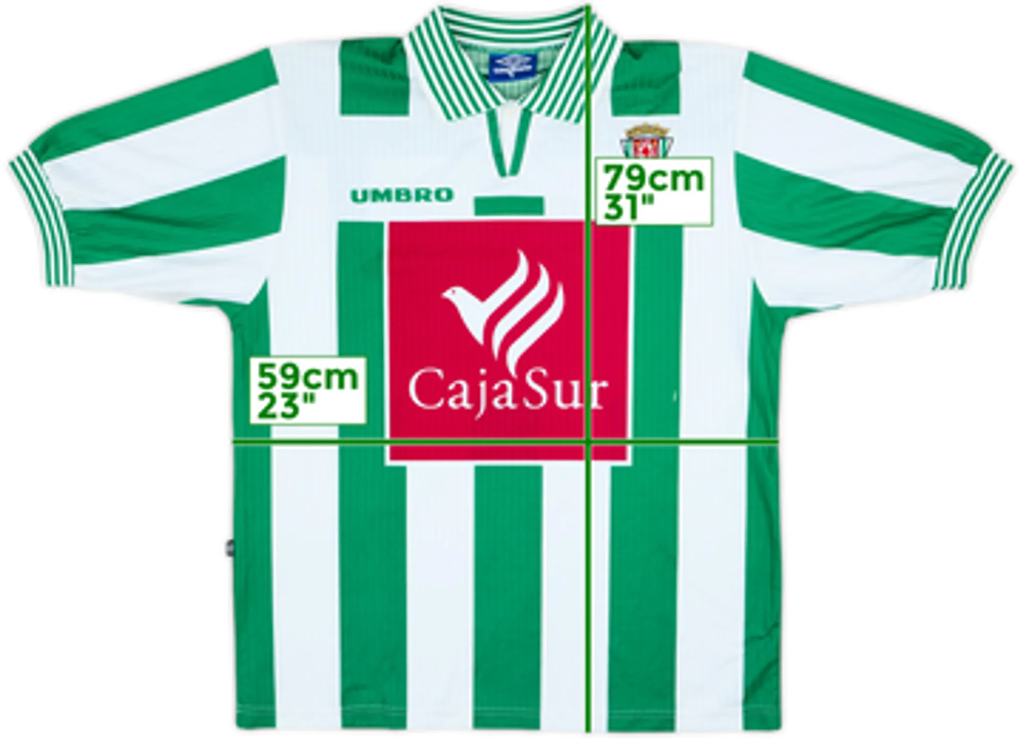 1997-98 Cordoba Home Shirt - 6/10 - (XL)