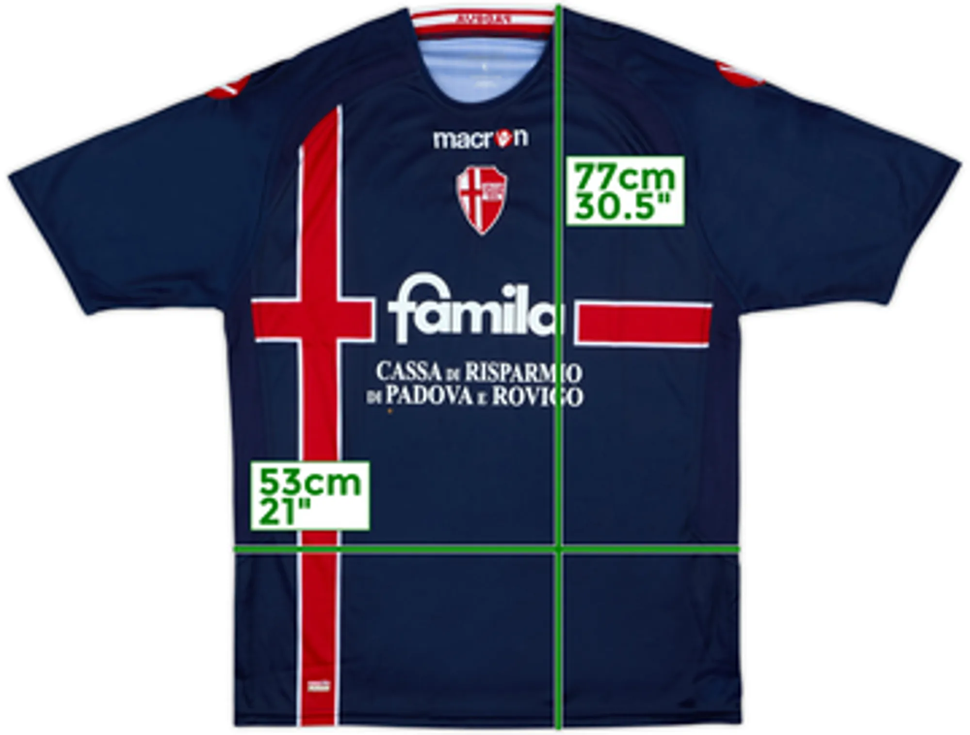 2006-07 Padova Macron Training Shirt - 7/10 - (L)