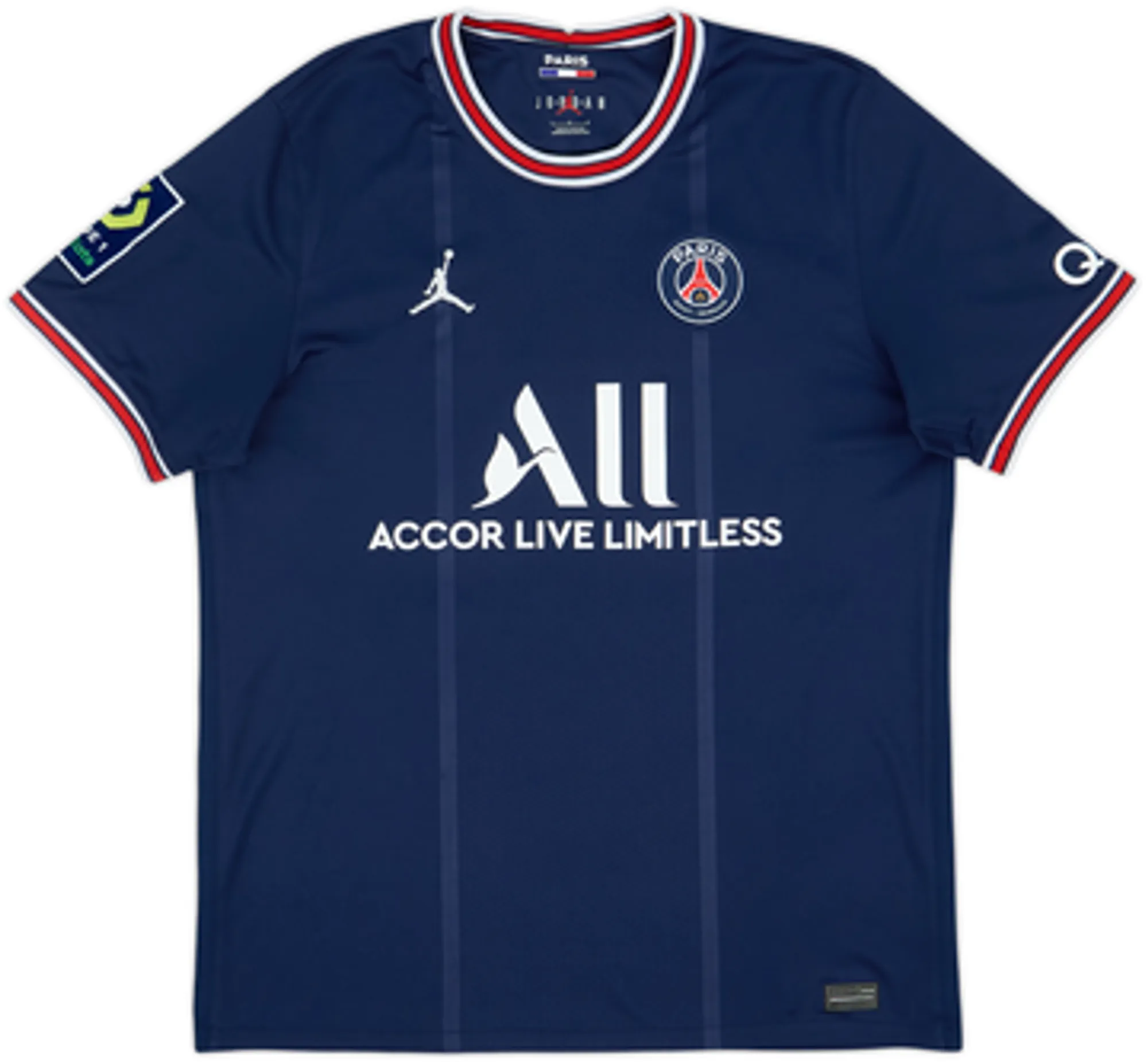 2021-22 Paris Saint-Germain Home Shirt Marquinhos #5 - 8/10 - (L)