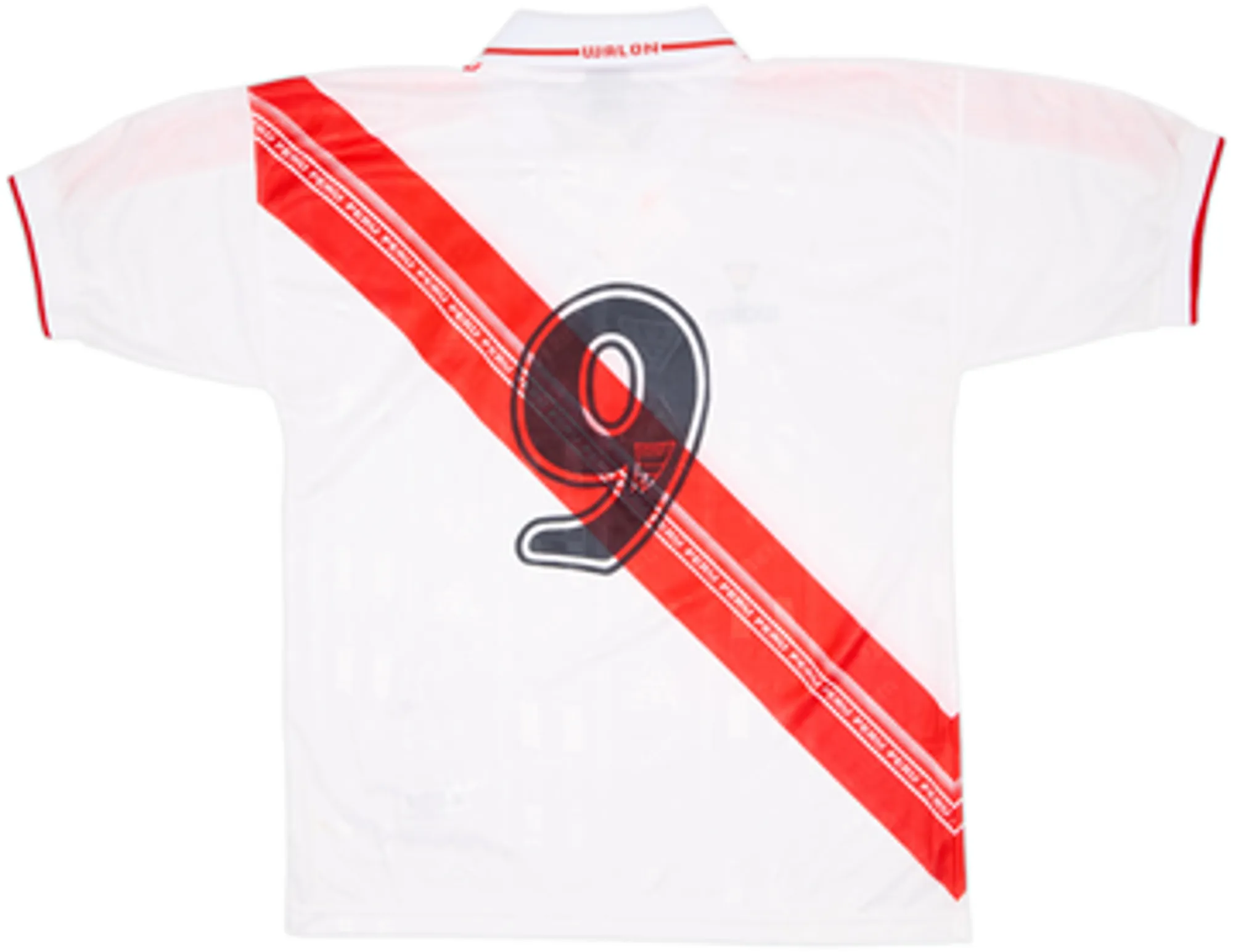 2000-01 Peru Home Shirt #9 (L)