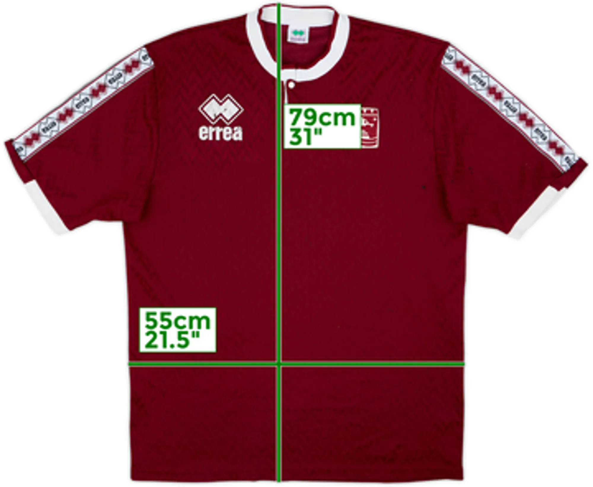 1993-95 Salernitana Errea Training Shirt - 7/10 - (L)
