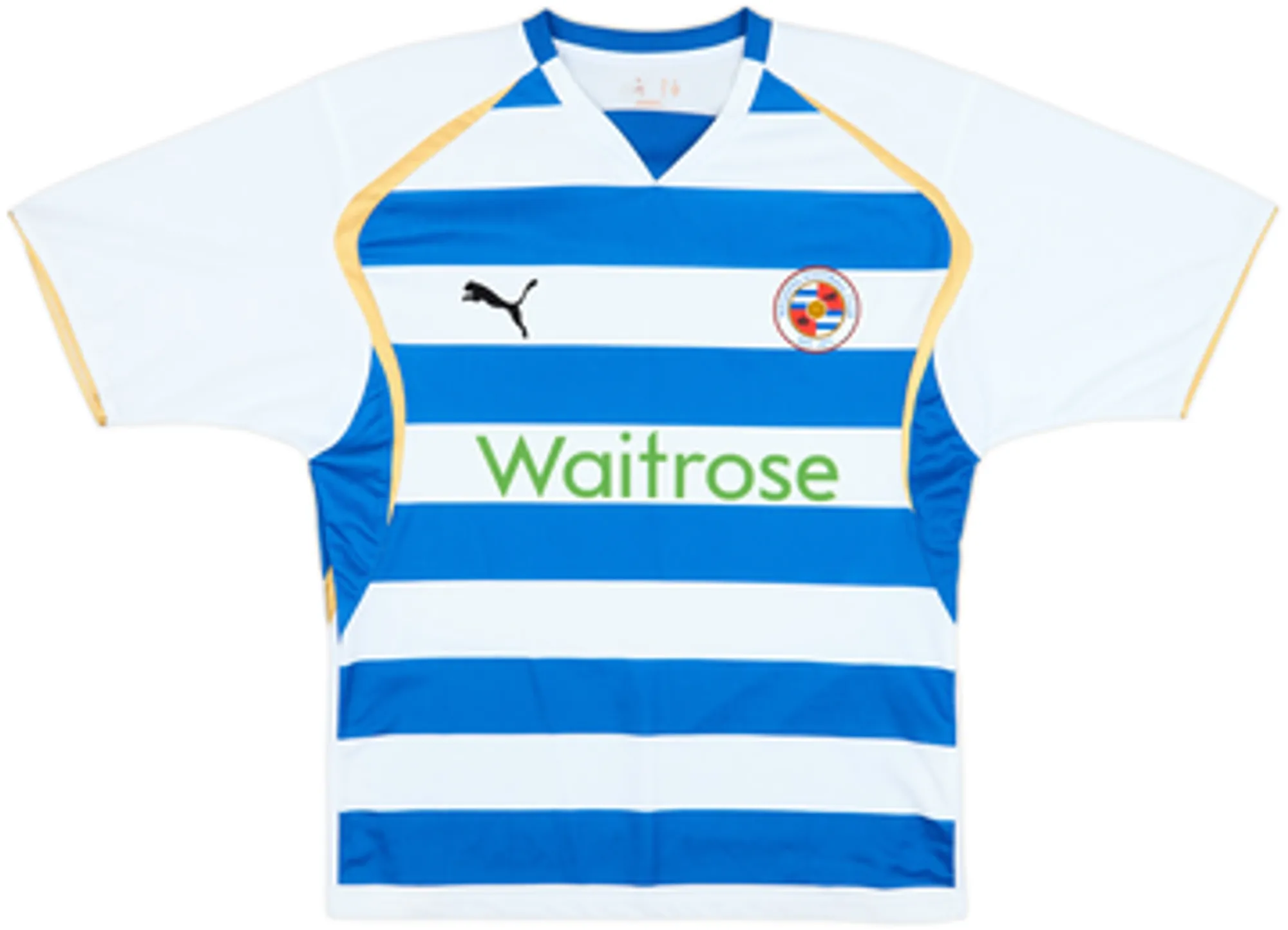 2008-09 Reading Home Shirt Long #24 - 7/10 - (M)