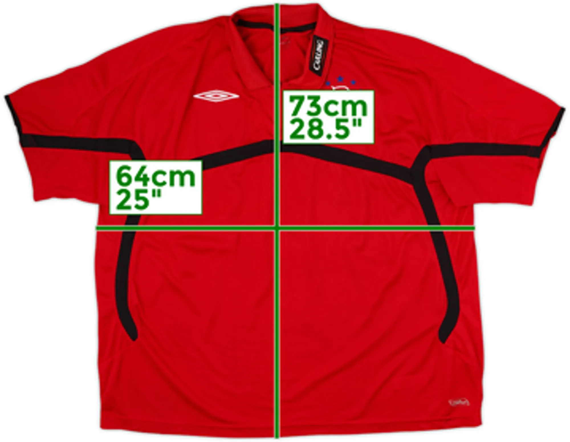 2009-10 Rangers Umbro Polo Shirt - 6/10 - (XXL)