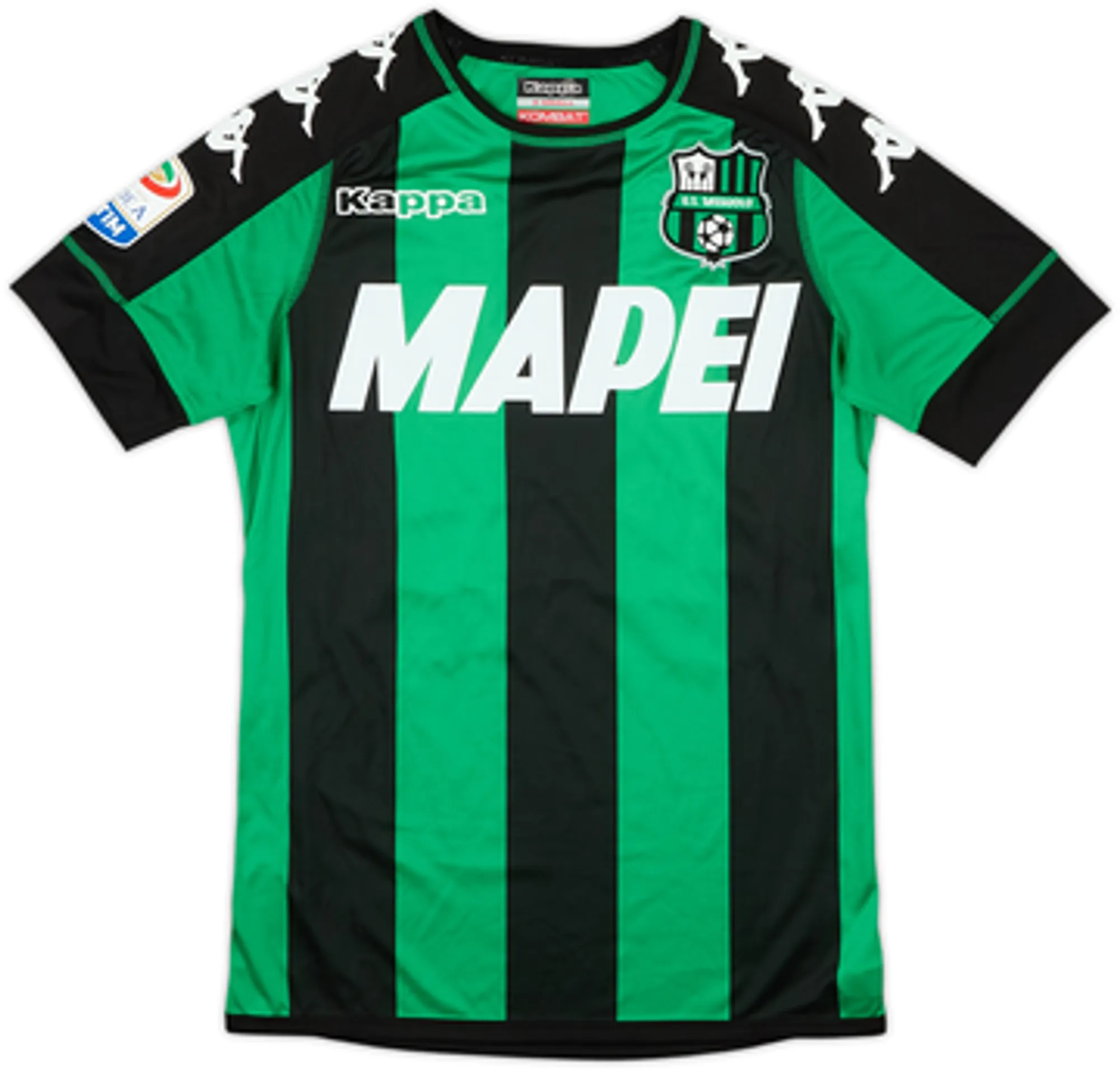 2016-17 Sassuolo Home Shirt Berardi #25 - 6/10 - (XS)