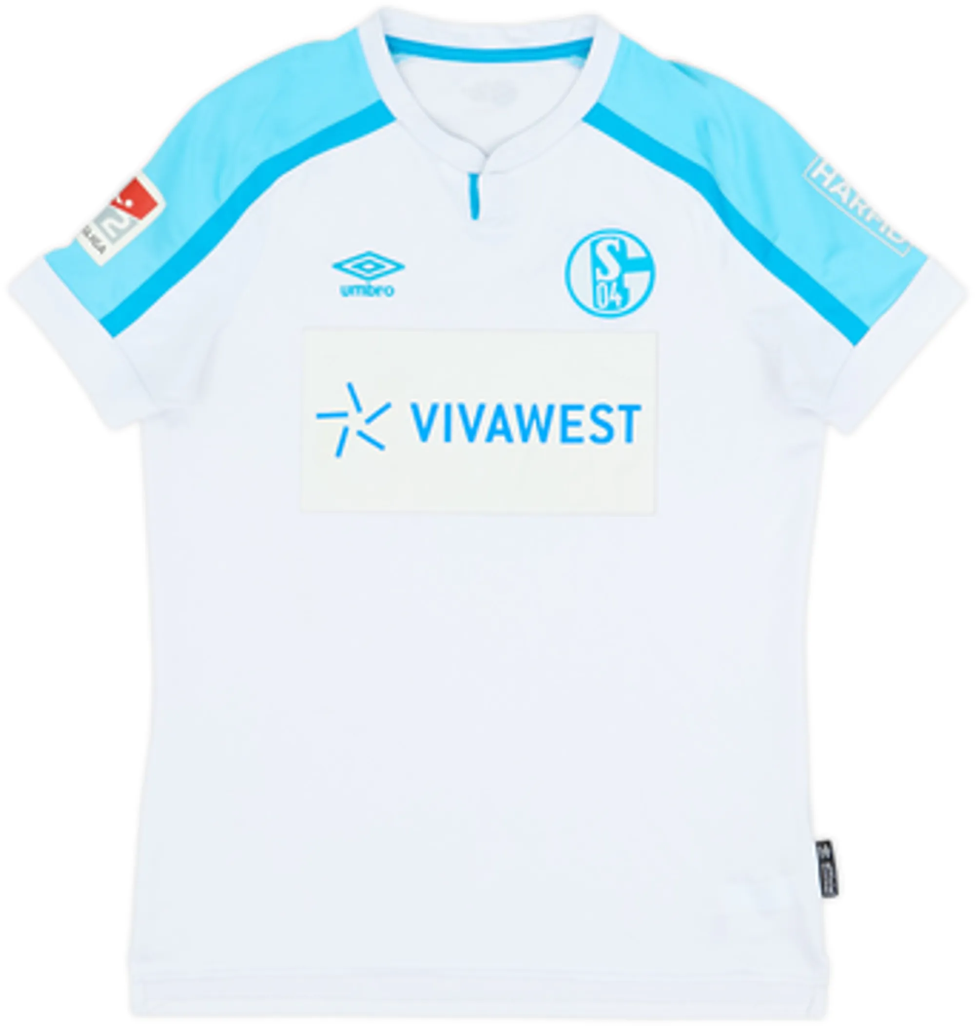 2021-22 Schalke Away Shirt Terodde #9 - 6/10 - (L.Boys)