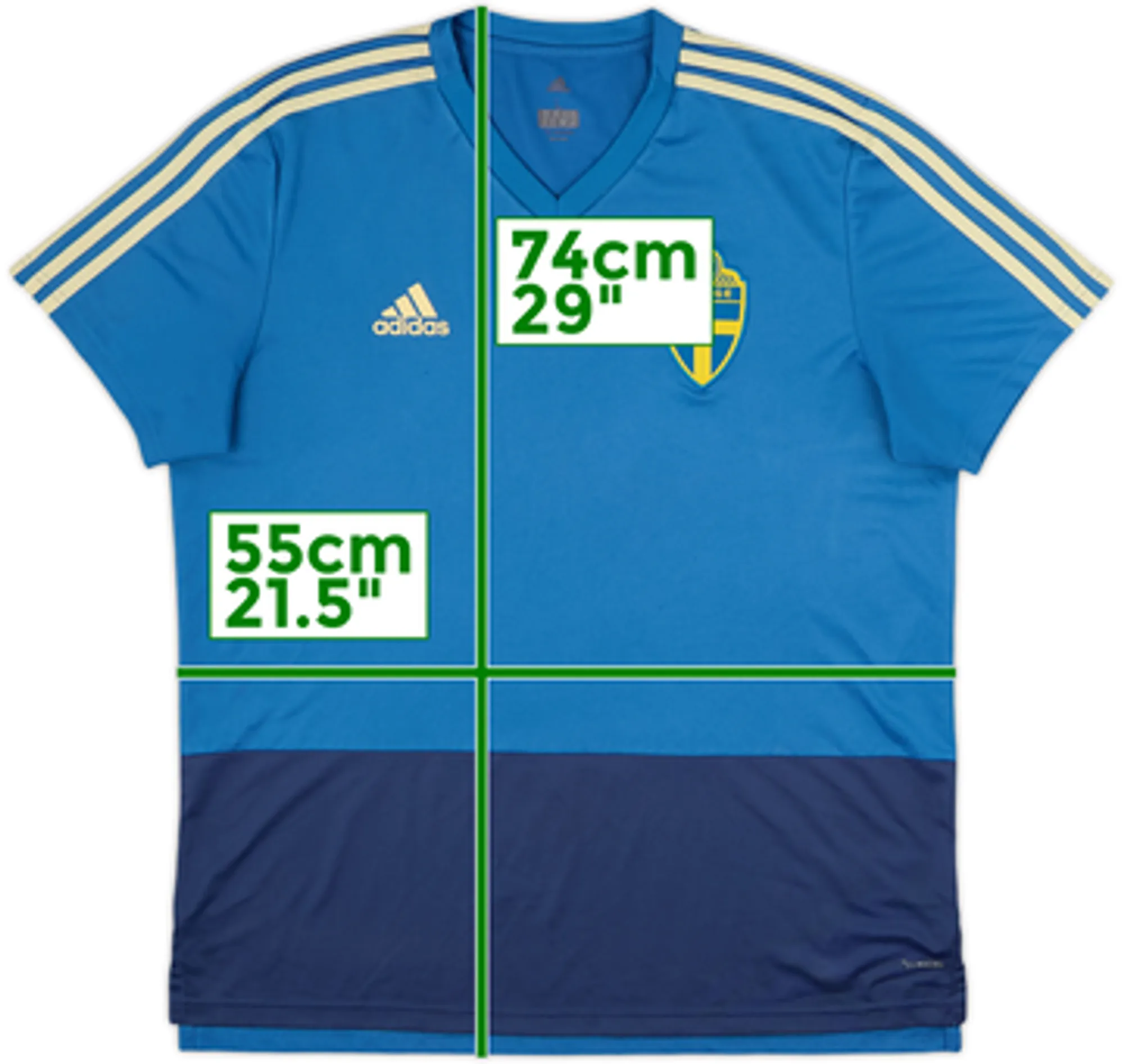 2018-19 Sweden adidas Training Shirt - 6/10 - (L)