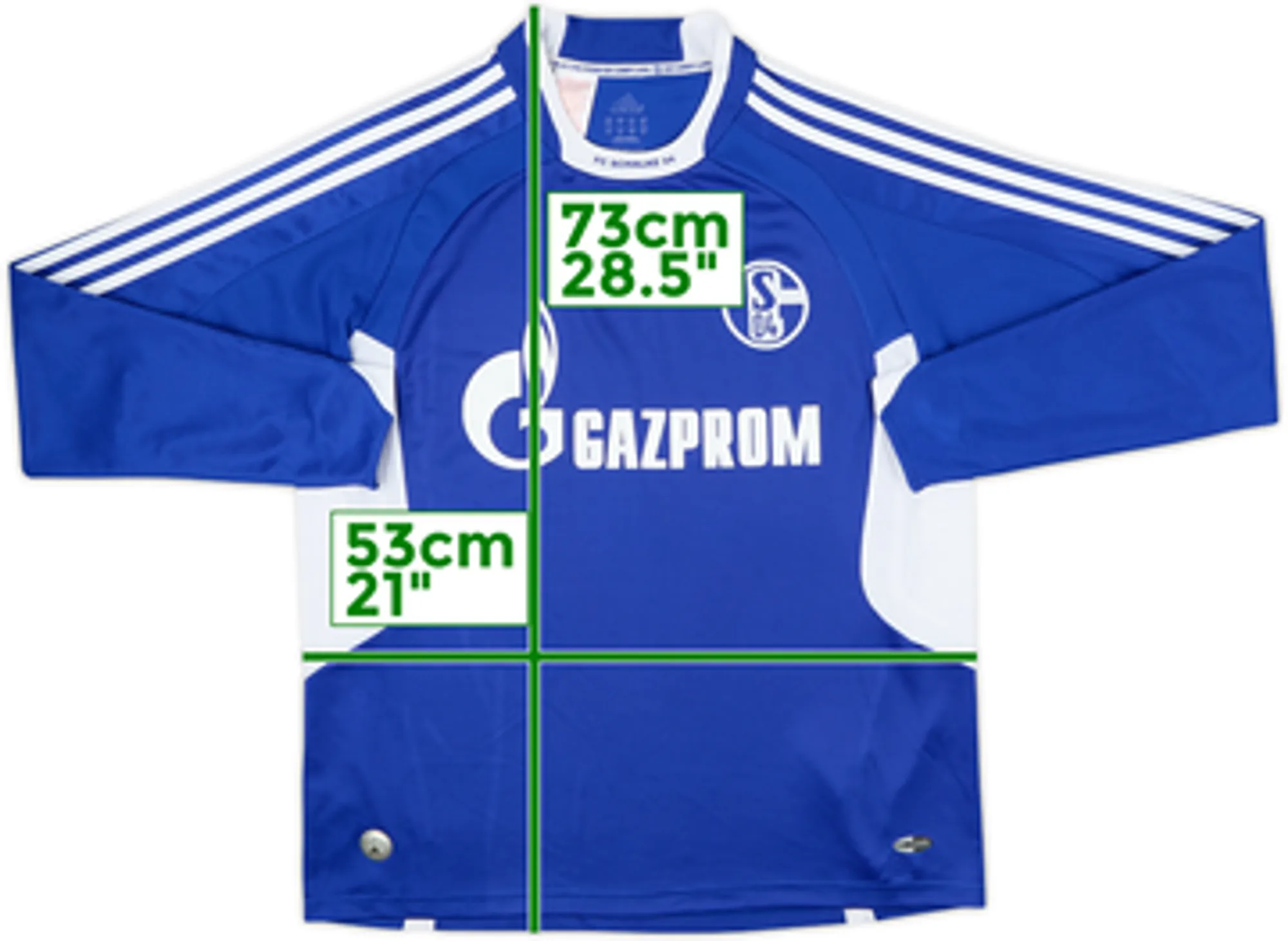 2008-10 Schalke Home L/S Shirt - 8/10 - (XL.Boys)