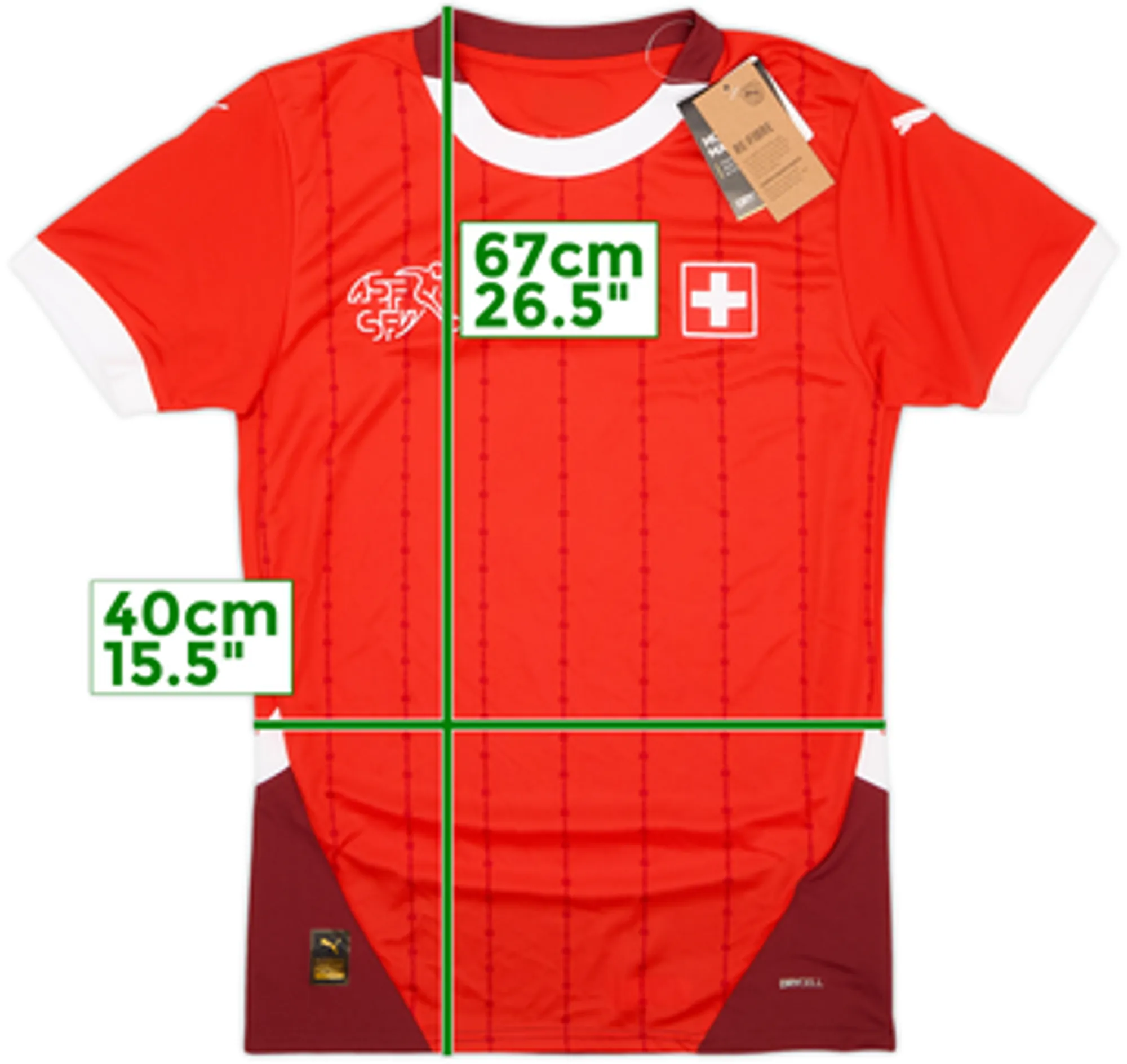 2024-25 Switzerland Home Shirt (XS)