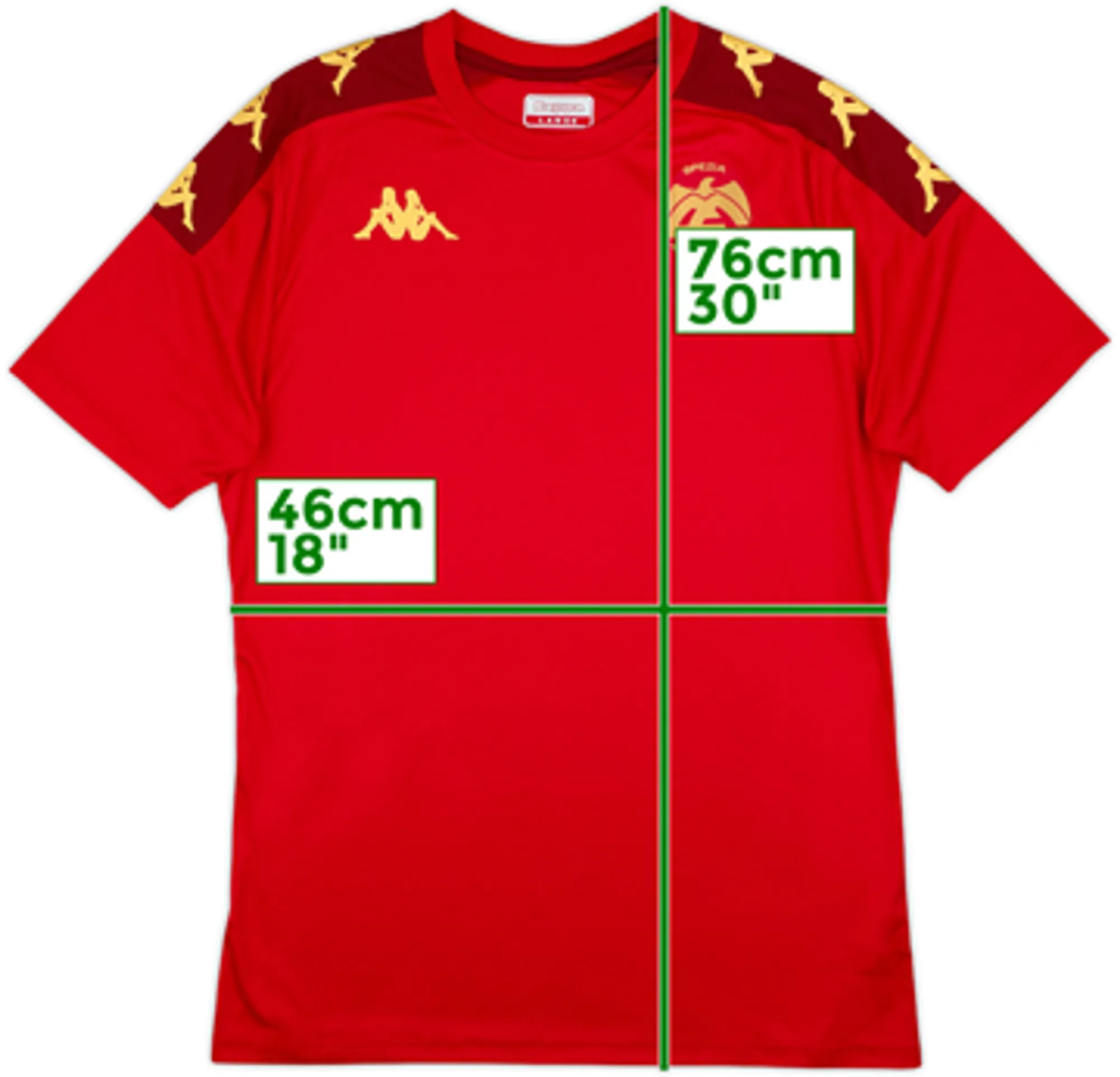 2023-24 Spezia Kappa Training Shirt - 10/10 - (L)