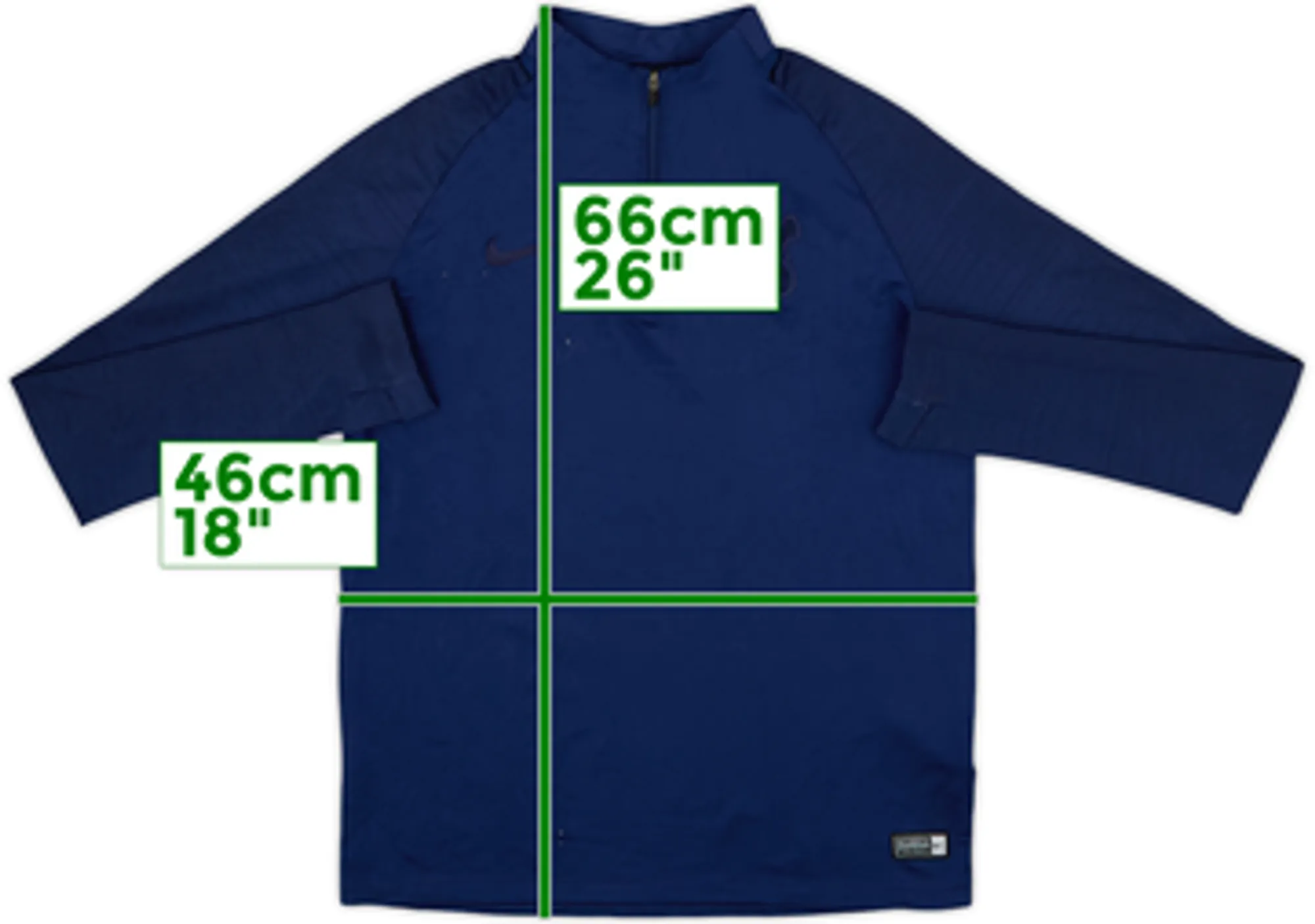 2020-21 Tottenham Nike 1/4 Zip Training Top - 6/10 - (XL.Boys)