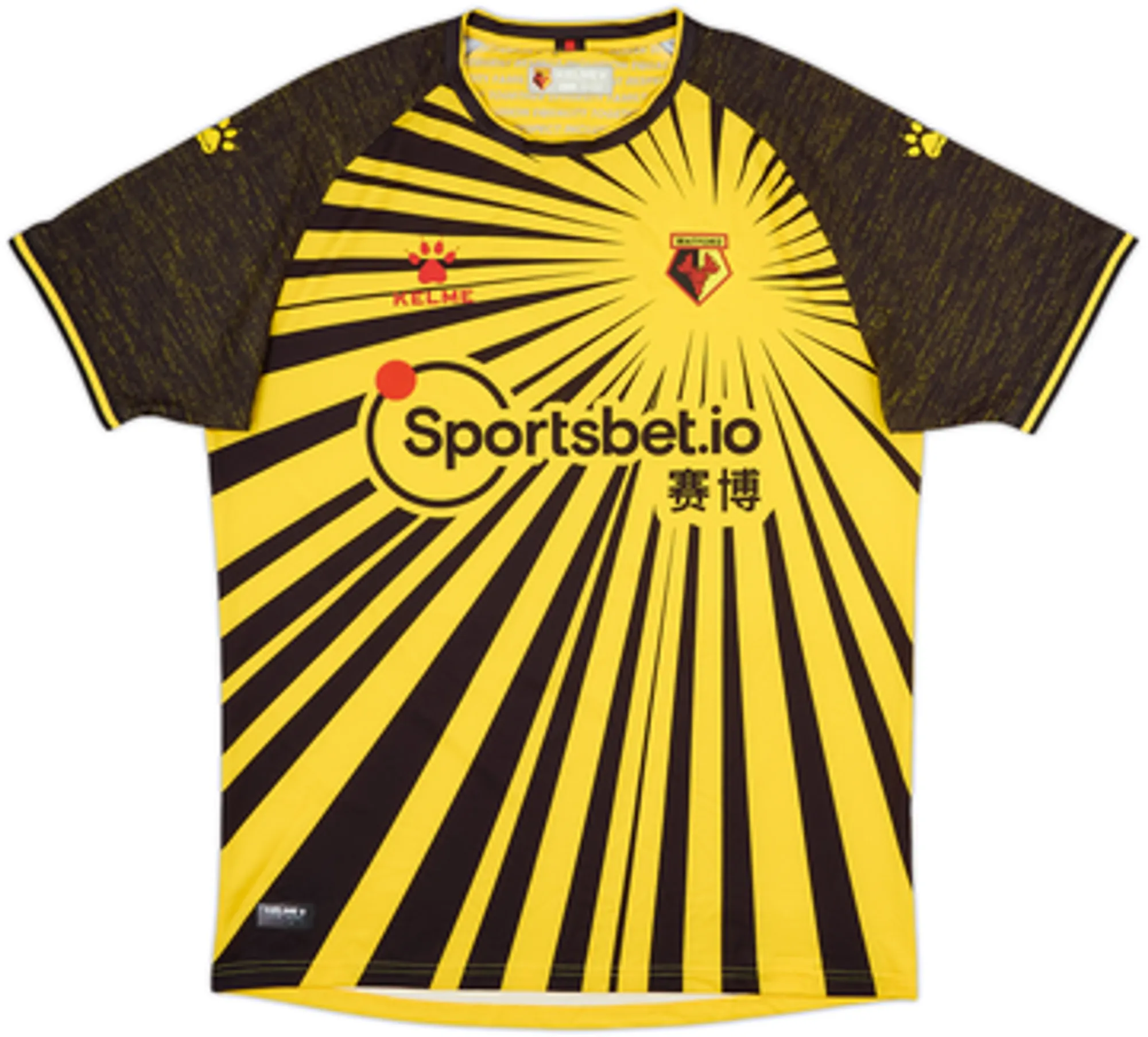 2020-21 Watford Home Shirt Deeney #9 - 8/10 - (XL)