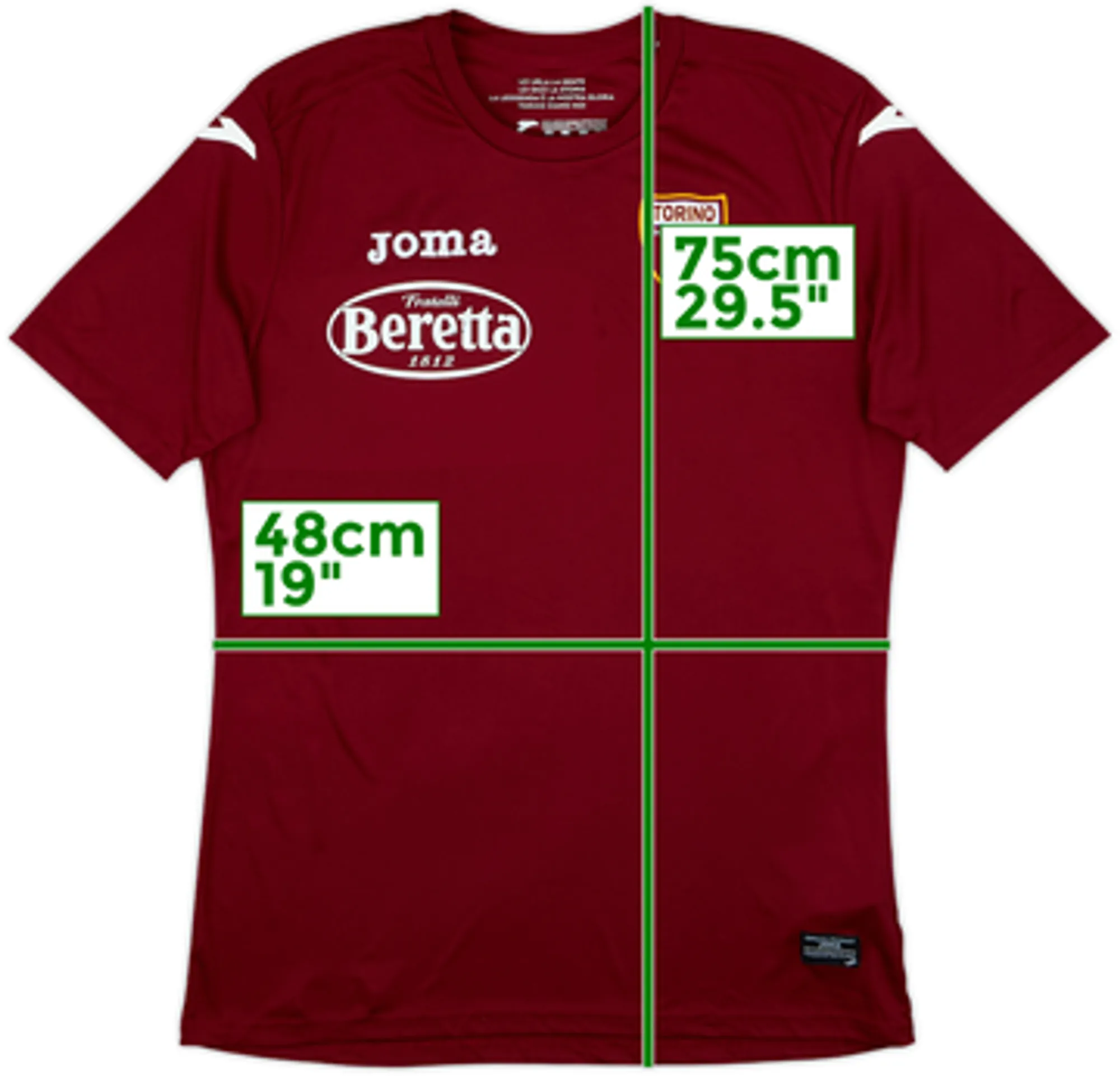 2020-21 Torino Joma Training Shirt - 6/10 - (M)