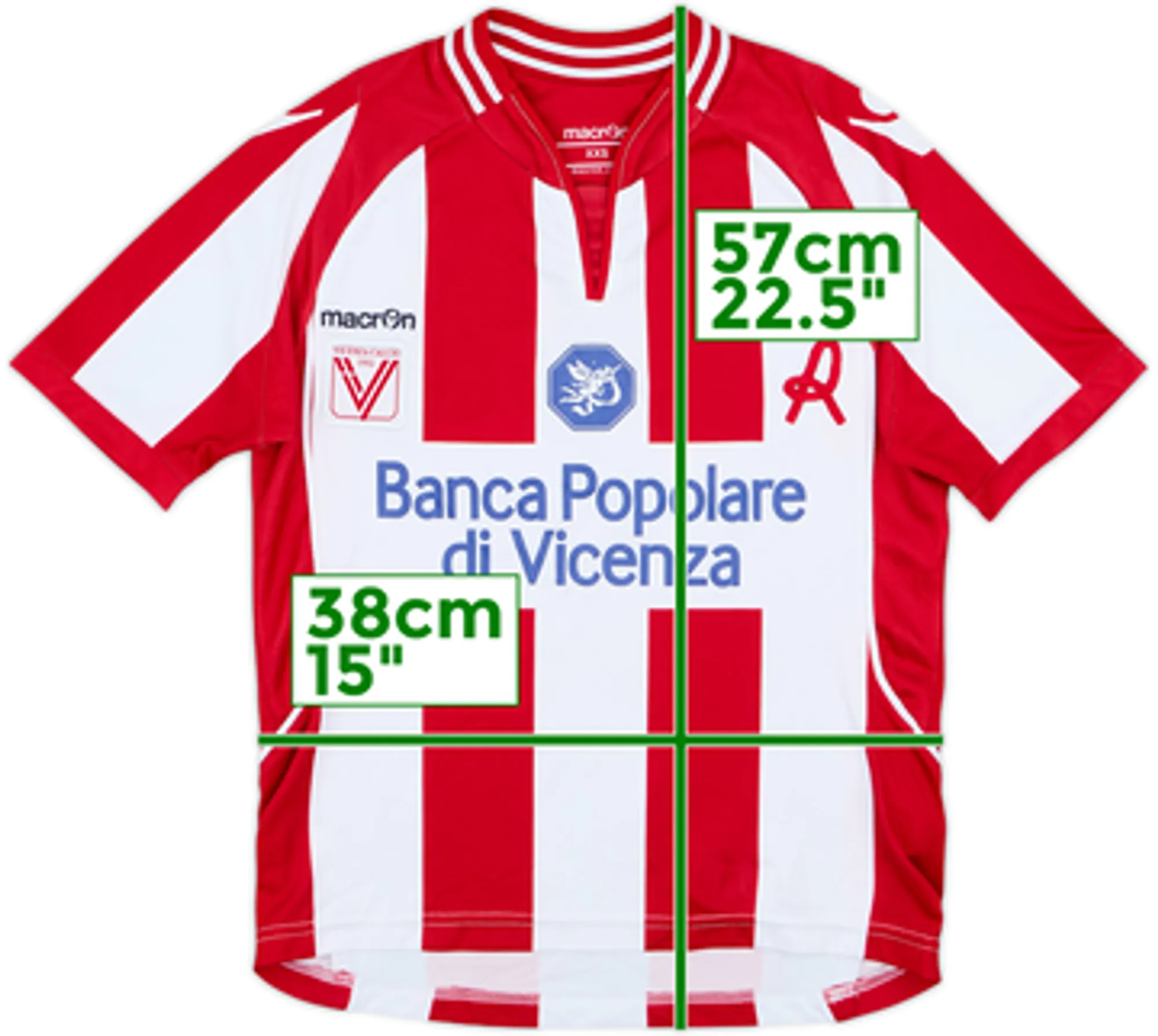 2013-14 Vicenza Home Shirt - 7/10 - (L.Boys)