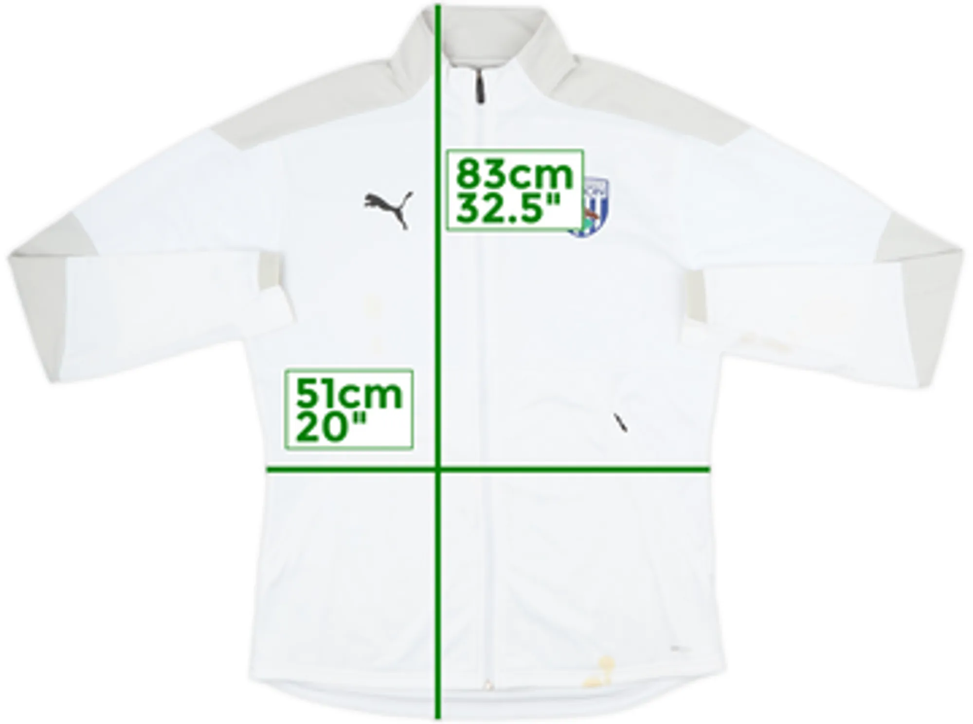 2019-20 West Brom Puma Track Jacket - 5/10 - (L)