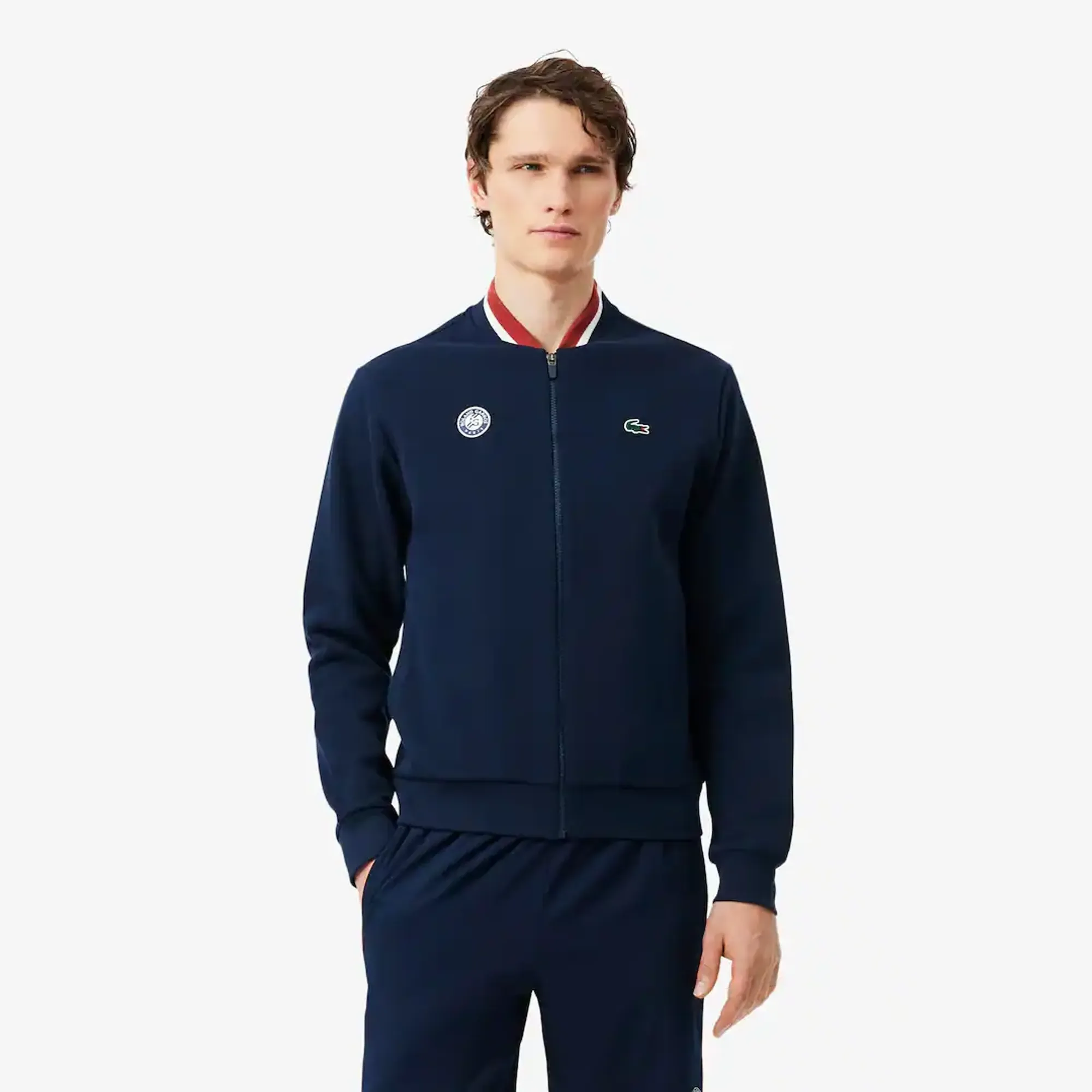Lacoste Roland-Garros Edition Ballboy Jacket - Midnight Blue
