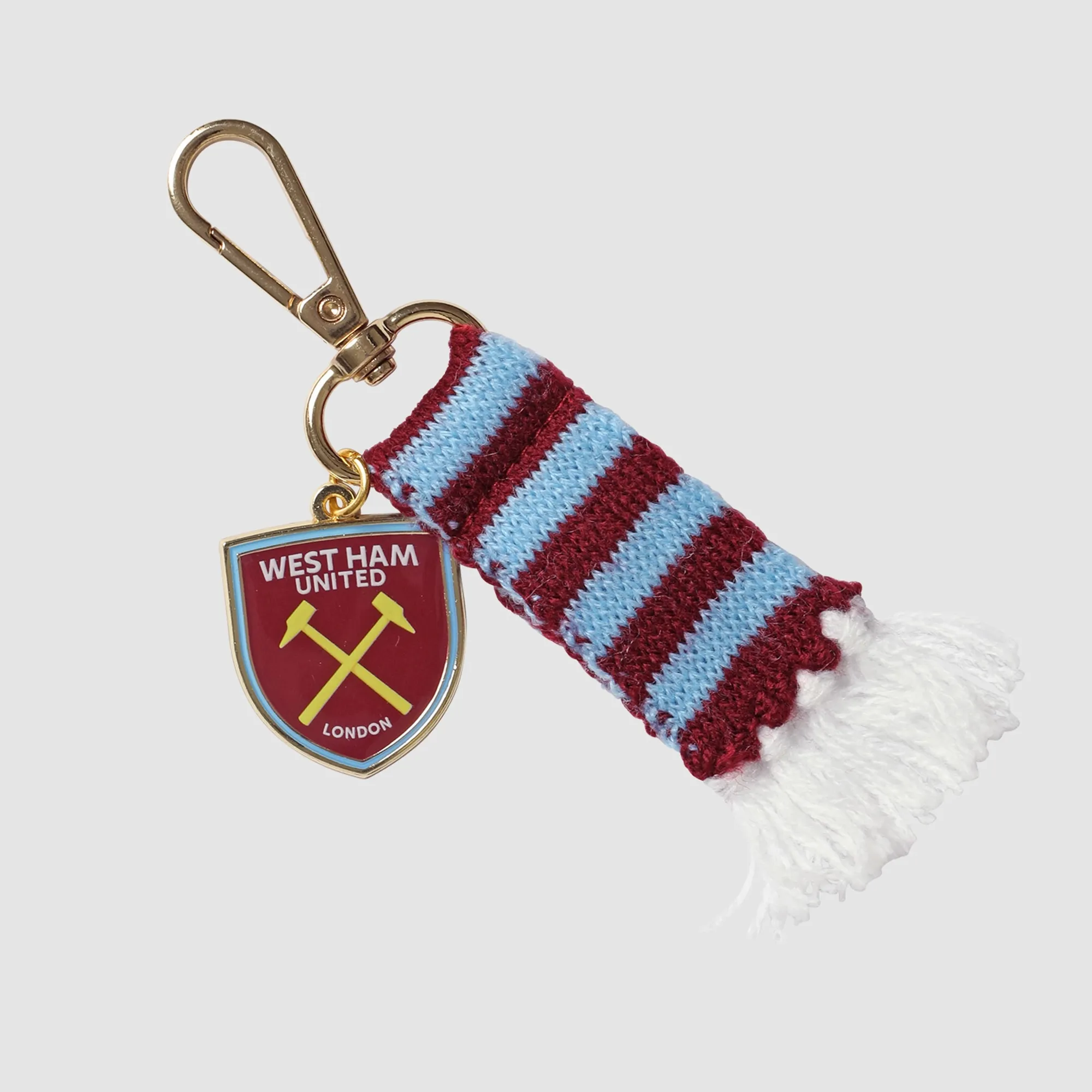 West Ham Crest &Amp; Scarf Keyring