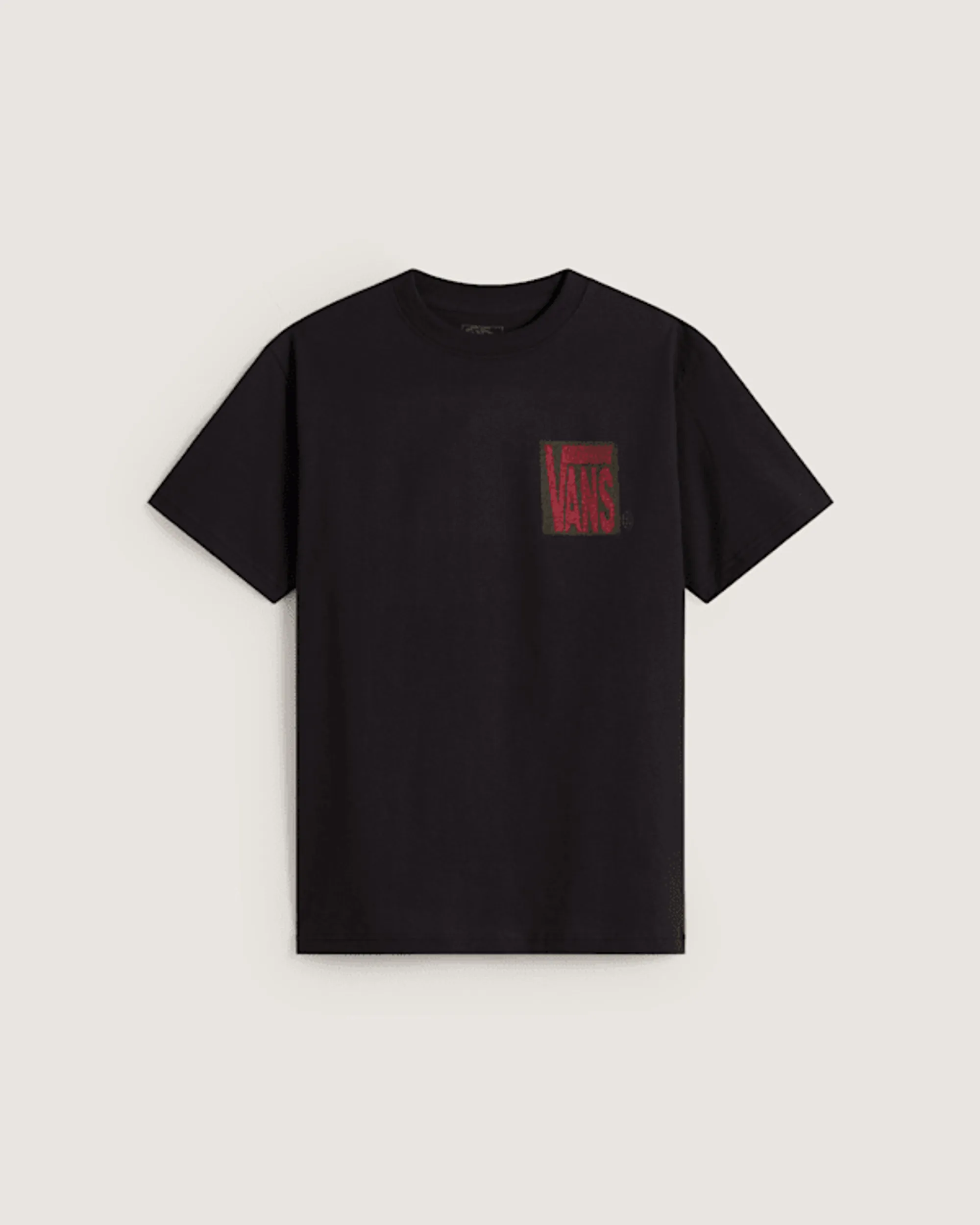 Vans - Stretch Stack Crackle T-Shirt, Man, Black