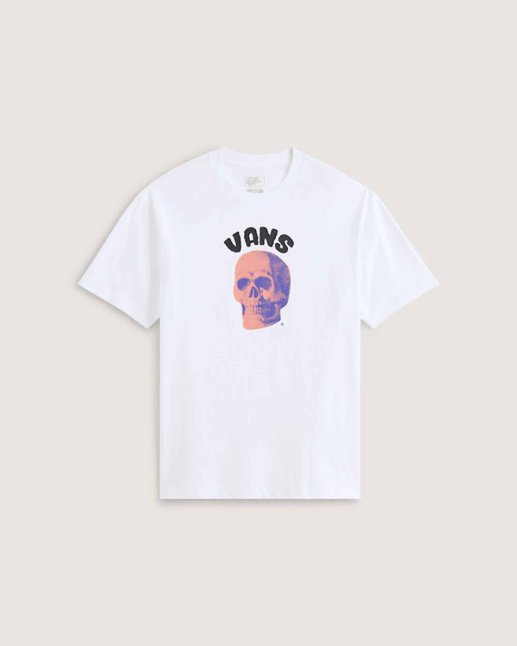 Vans - Bone Head Loose T-Shirt, Man, White