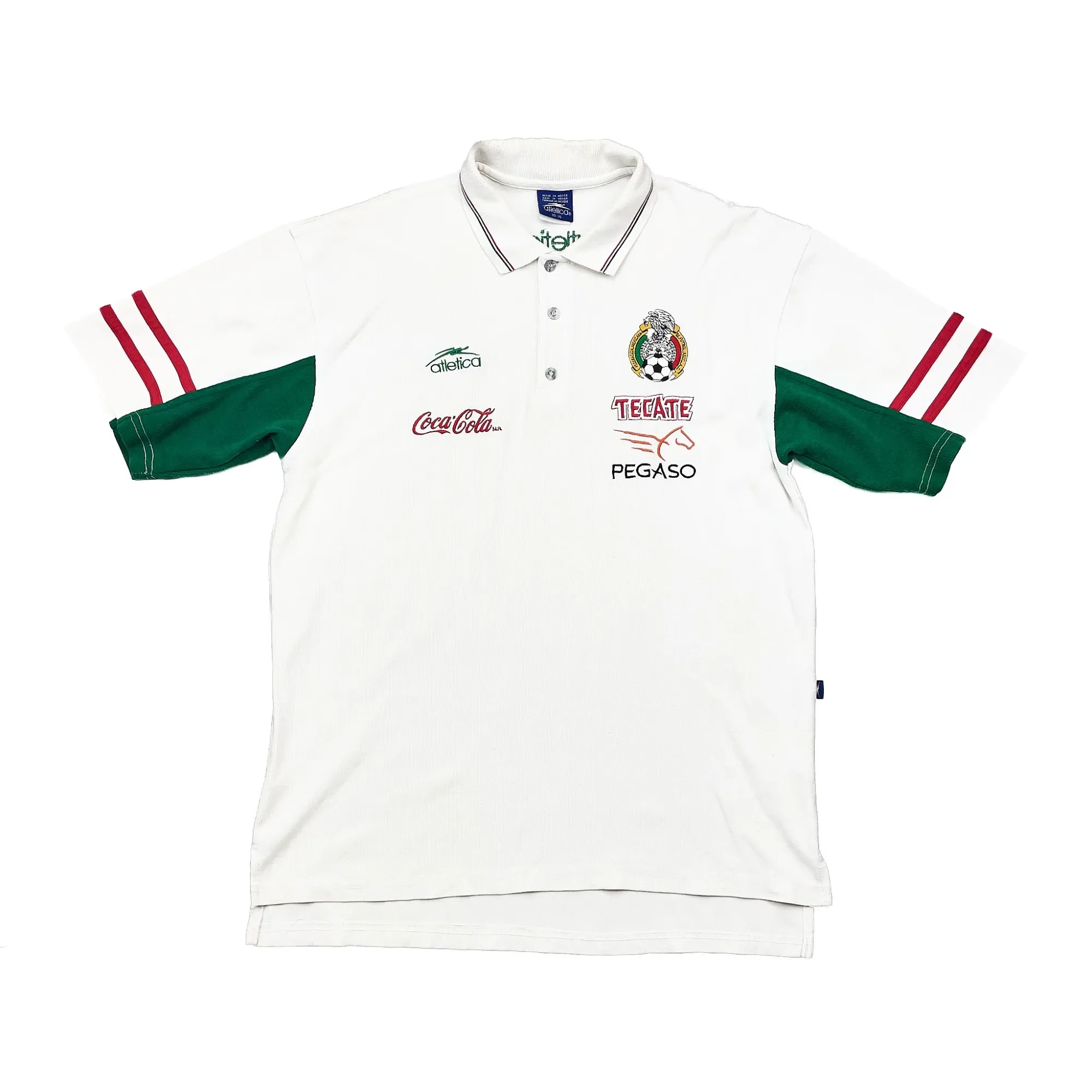 2002 Mexico Polo Shirt (XL) Atletica | Cult Kits