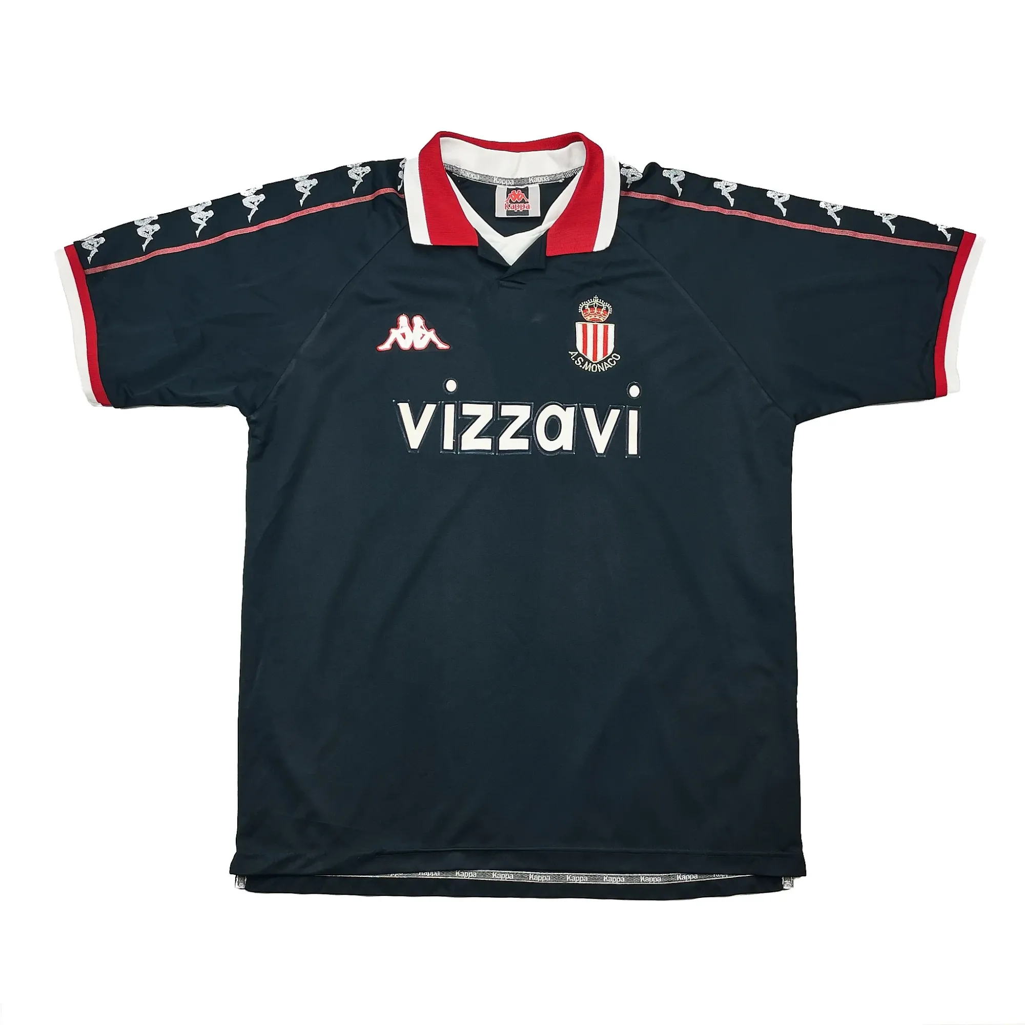2000/01 Monaco Away Shirt (XL) Kappa | Cult Kits