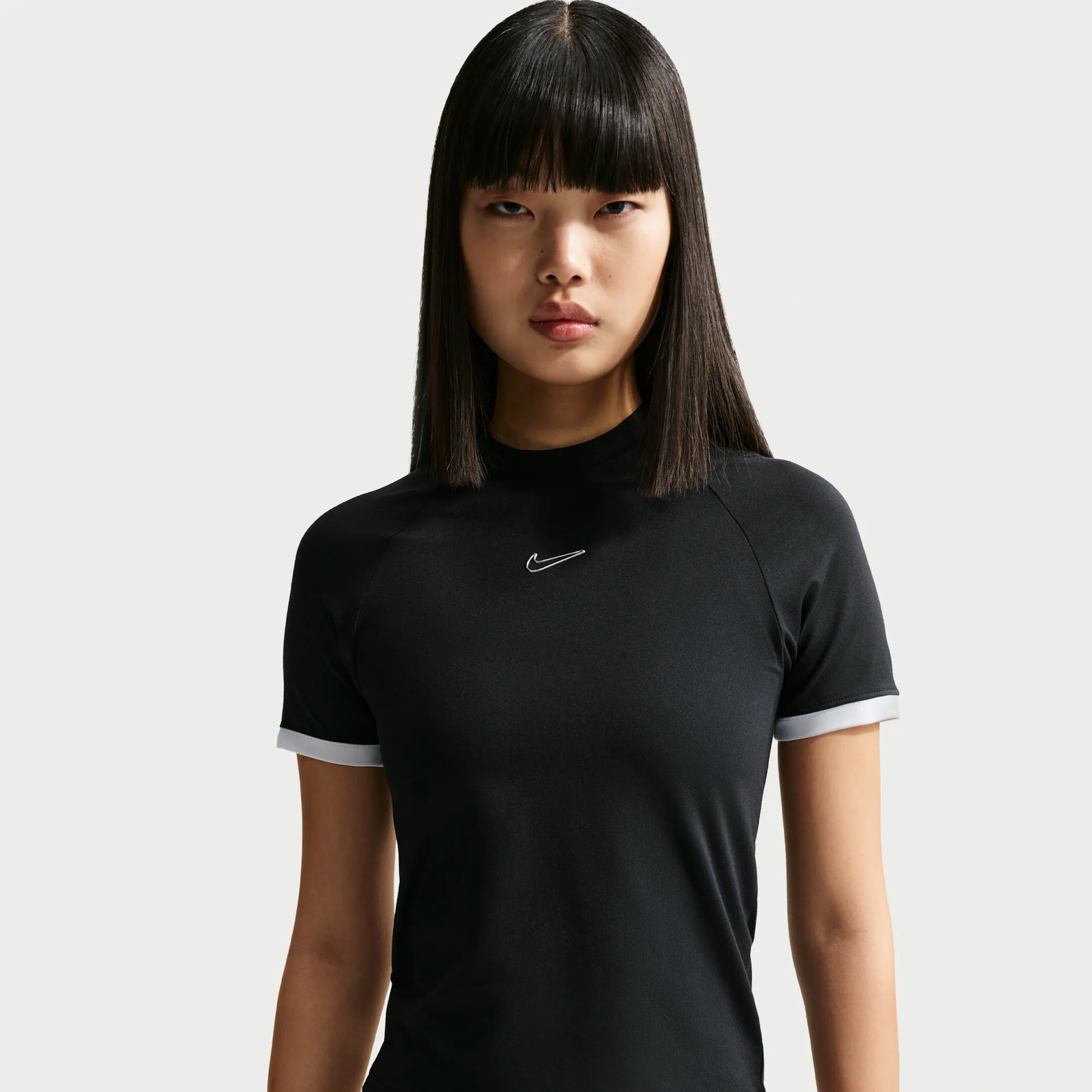 Nike Women's Slim Short-Sleeve Top - Black