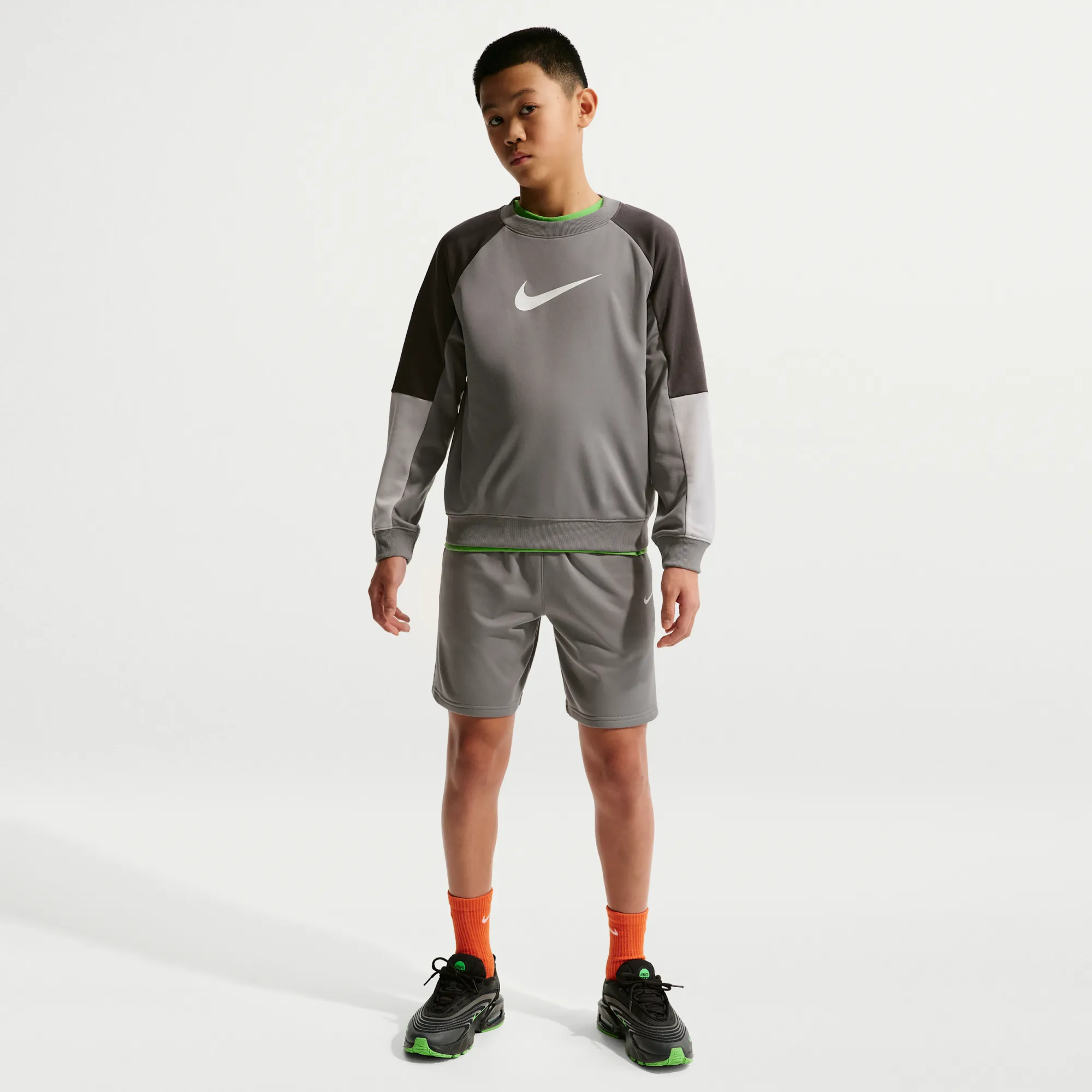 Nike Older Kids' Tracksuit - Grey