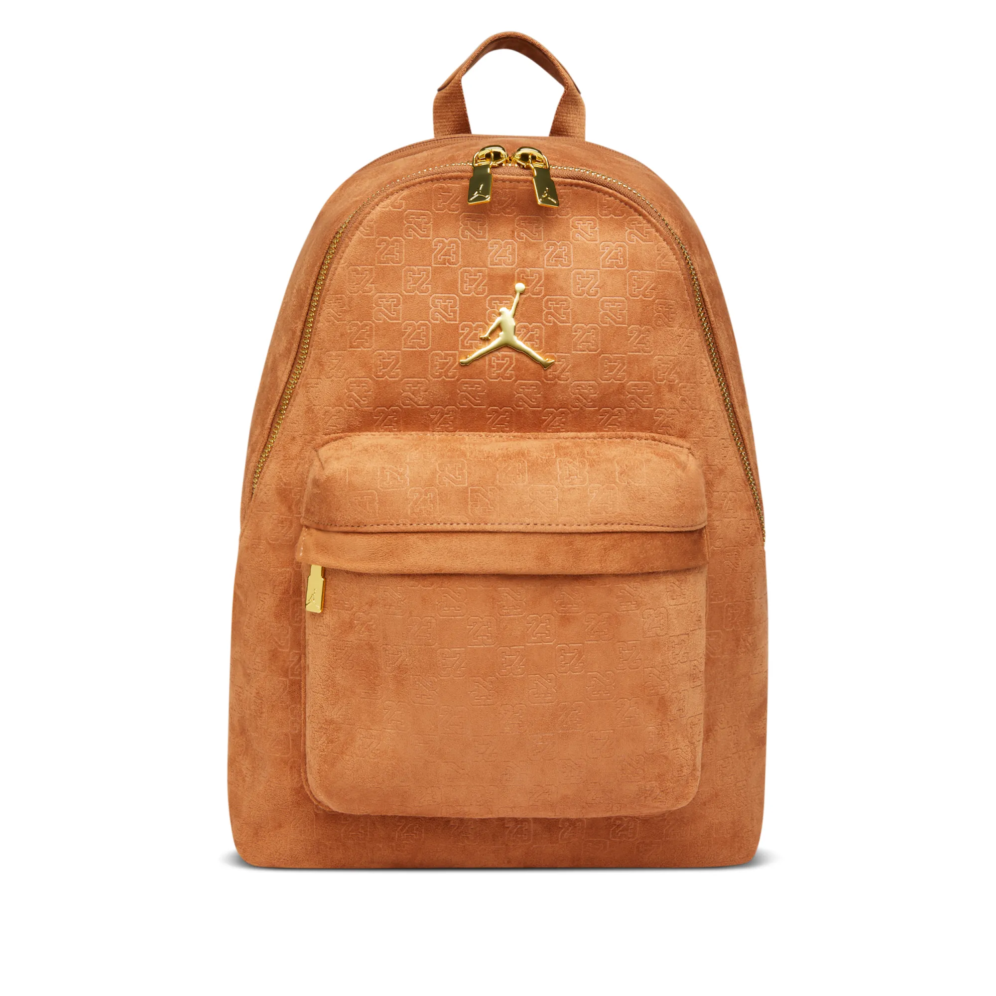 Nike Jordan Suede Monogram Backpack (23.5L) - Brown