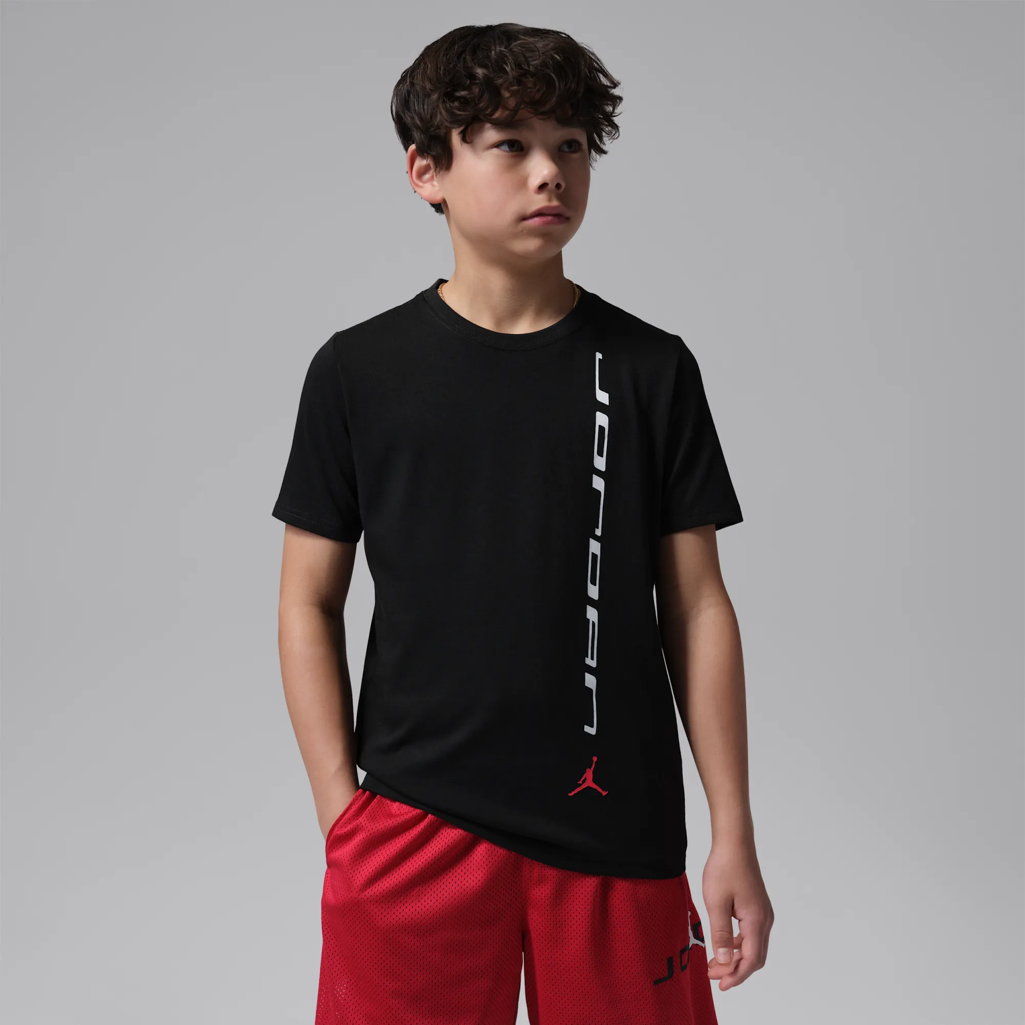 Nike Jordan Sport Older Kids' Graphic T-Shirt - Black