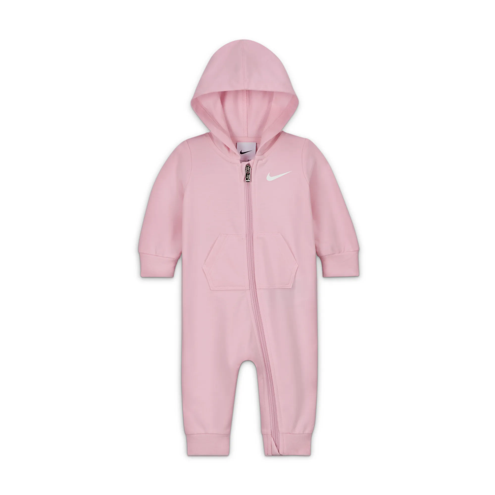 Nike Baby Essentials Baby (0–9M) Hooded Overalls - Pink