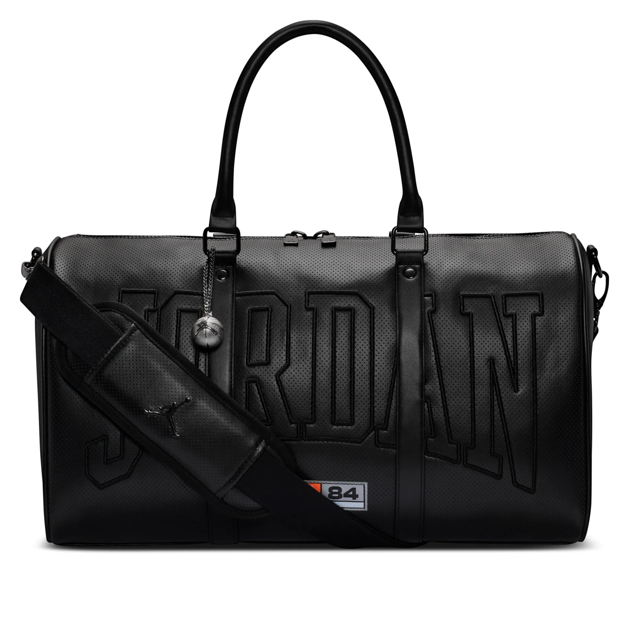 Nike Jordan Perforated Duffel (25L) - Black