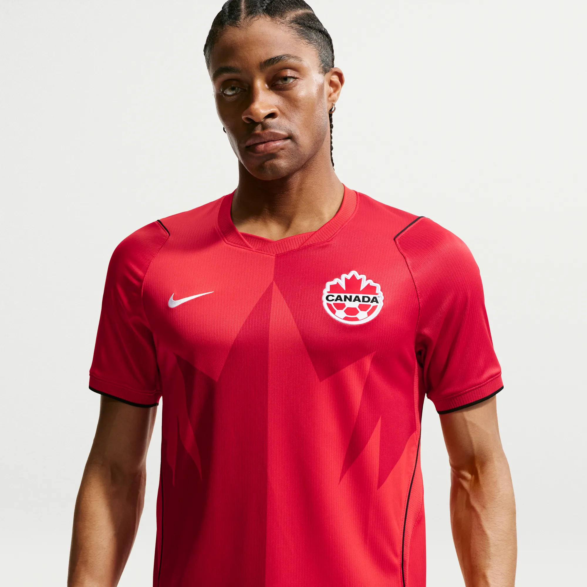 Canada Men's Nike Dri-FIT Football Replica Shirt Home - Red
