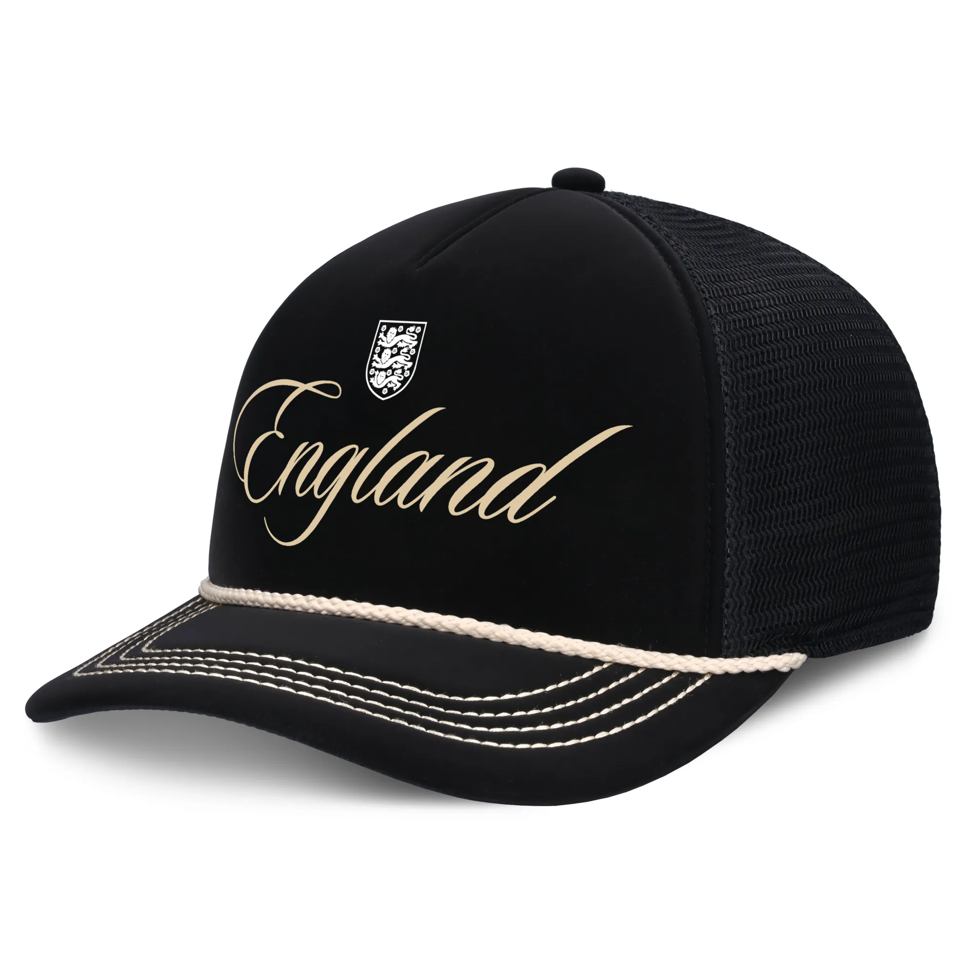 England Dusk 5 Panel Cap - Black