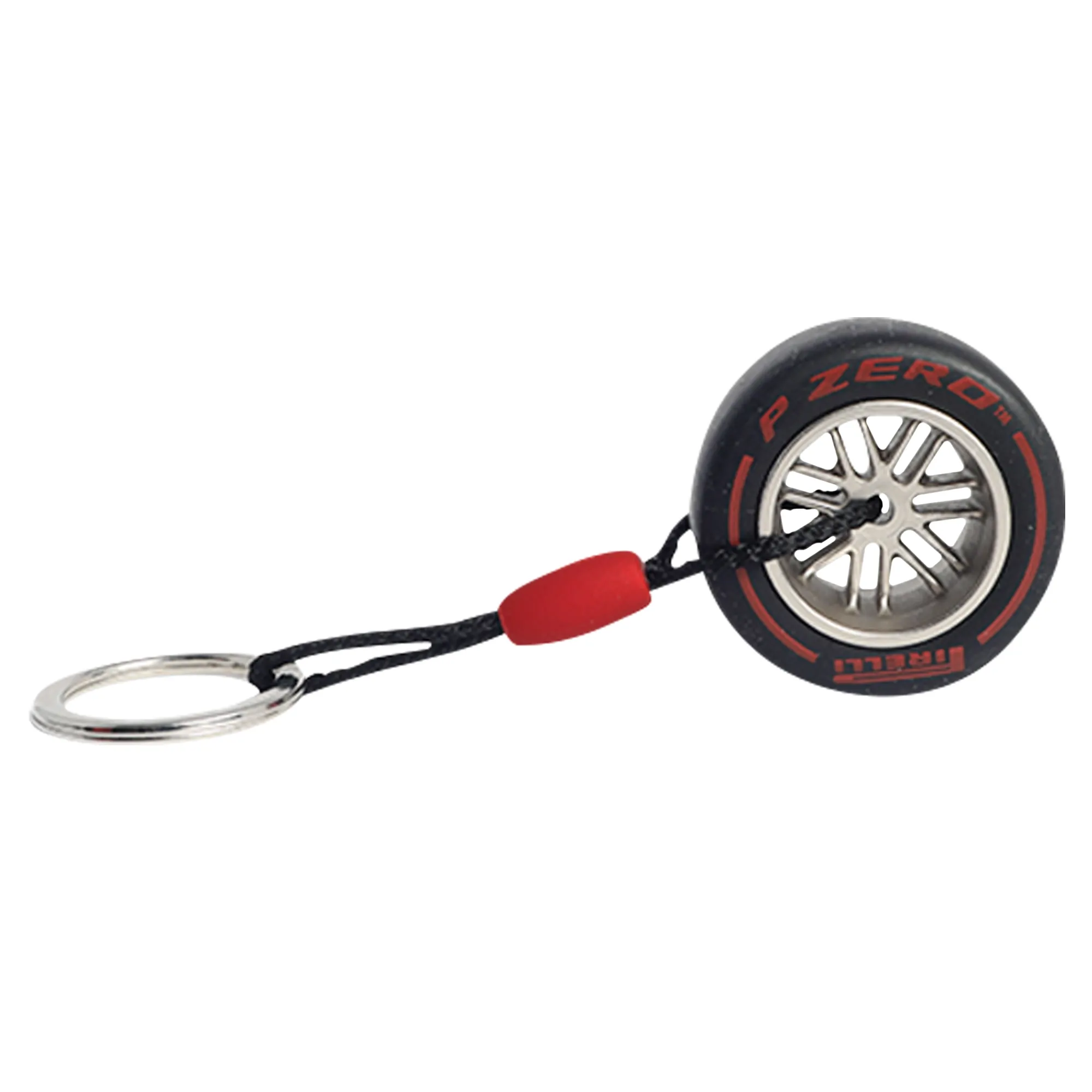 Pirelli Soft Tyre Keyring - Red