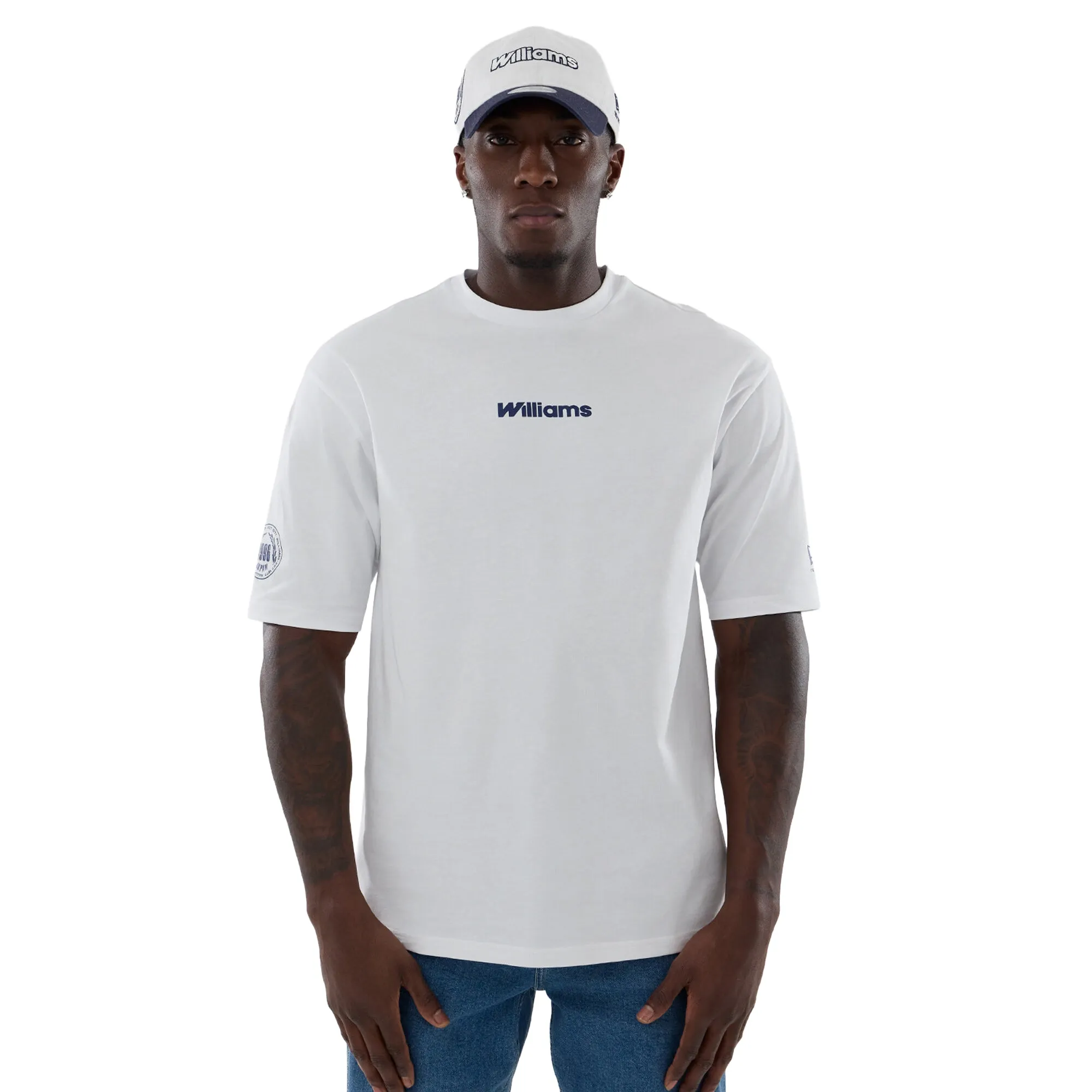 Williams Japan 1996 White Oversized T-Shirt New Era Cap adult unisex