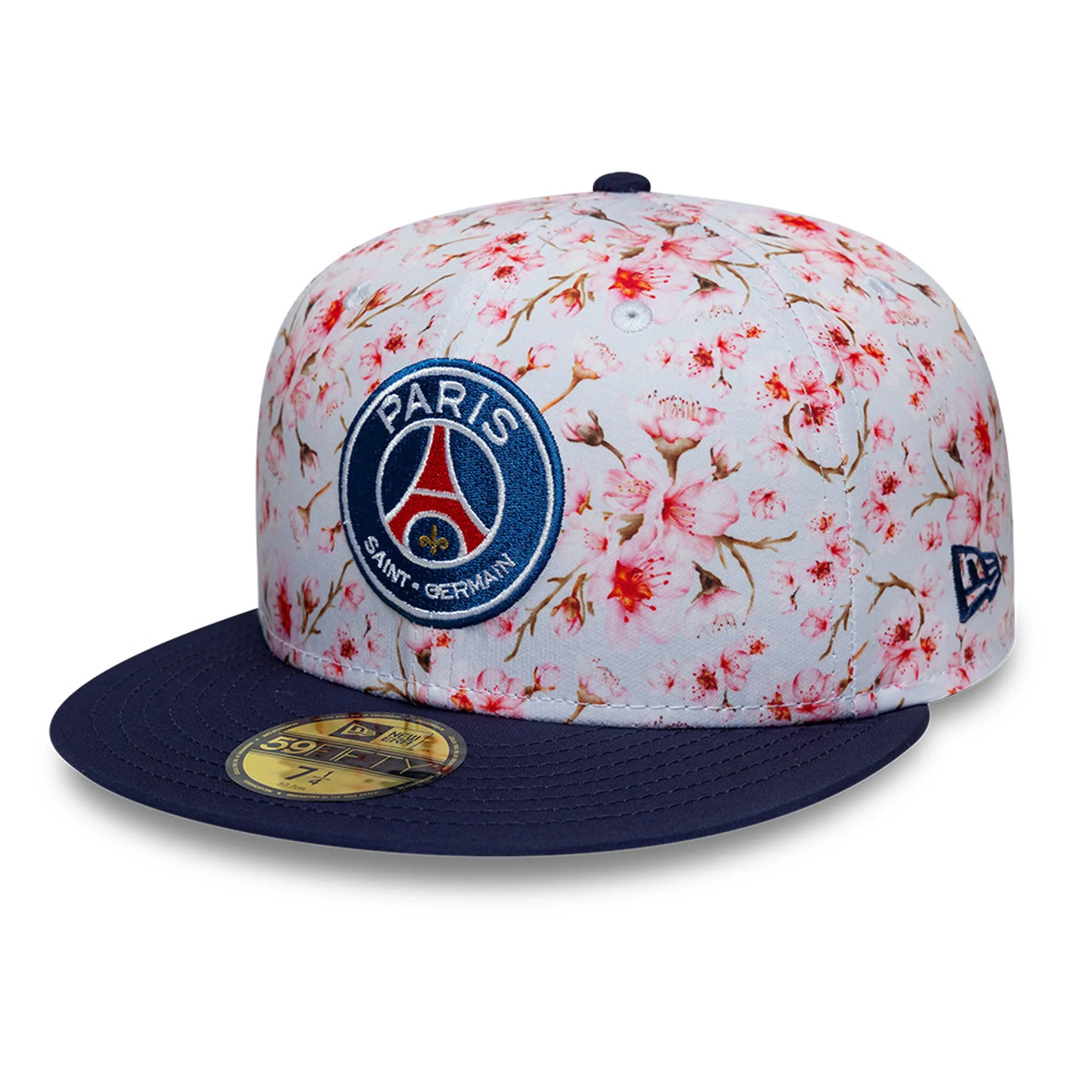 New Era Cap Paris Saint-Germain New Era 9FORTY Cherry Blossom Cap - Floral Pink