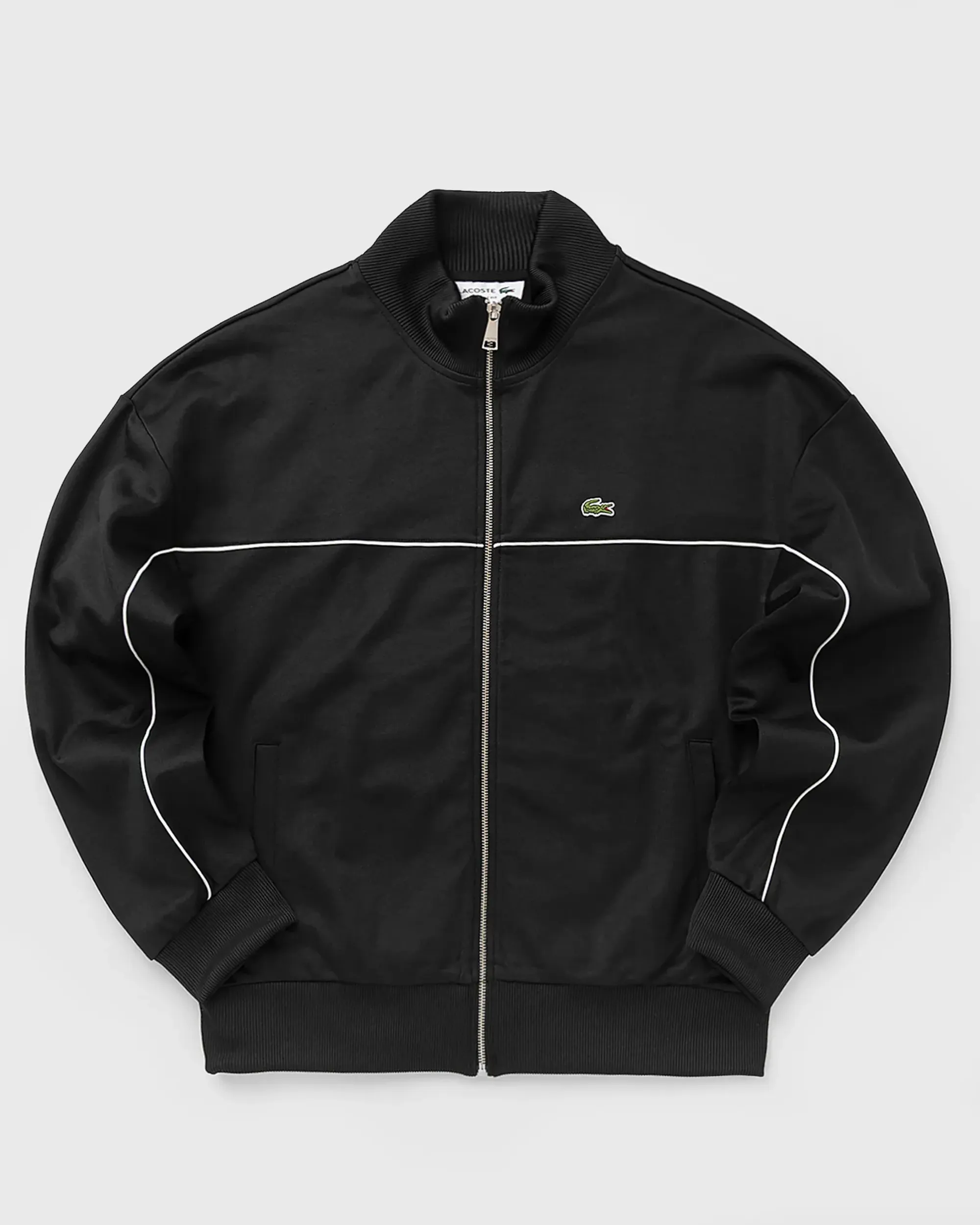 Trim Accent Zipped Sweatshirt